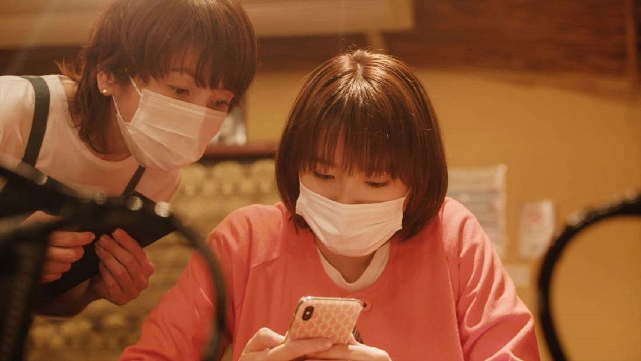 Bitter Woman's Lonely Meal Background