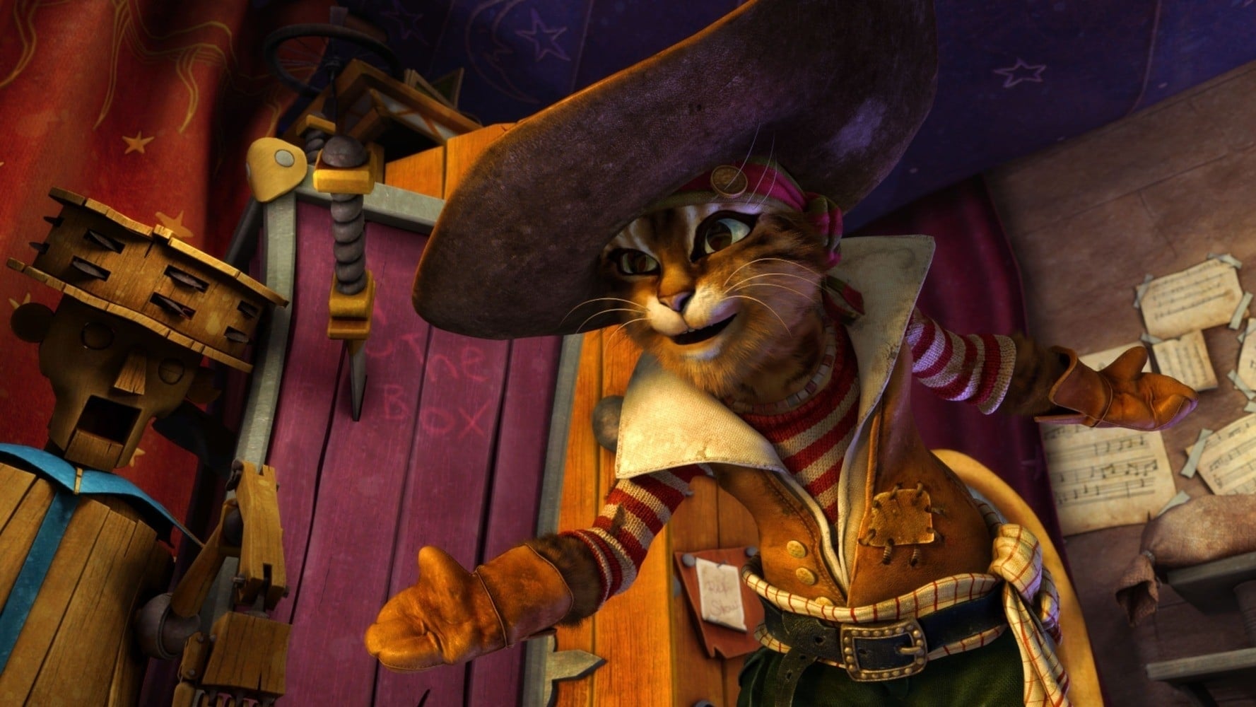 The True Story of Puss 'n Boots Background