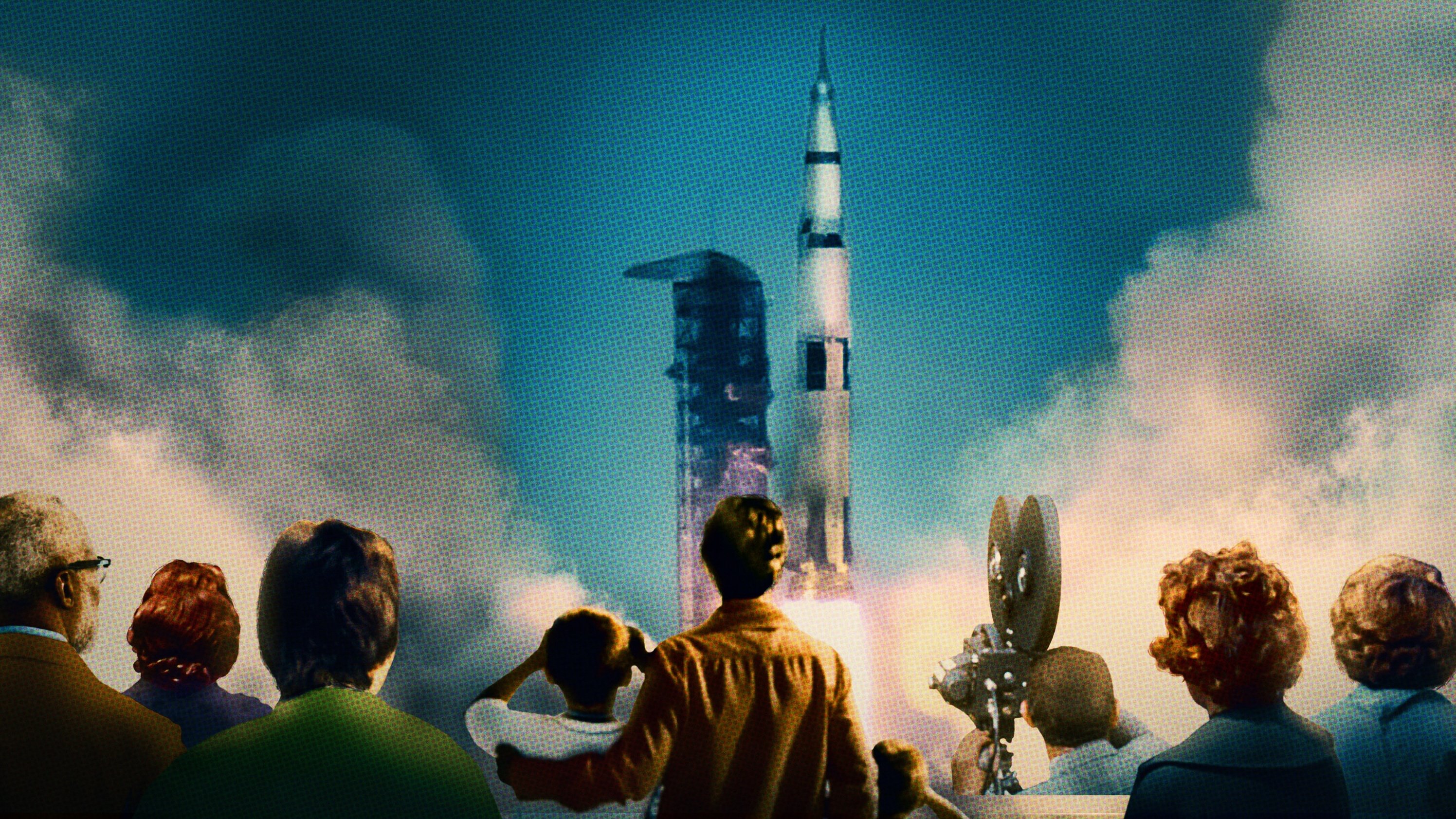 The Day We Walked on the Moon Background