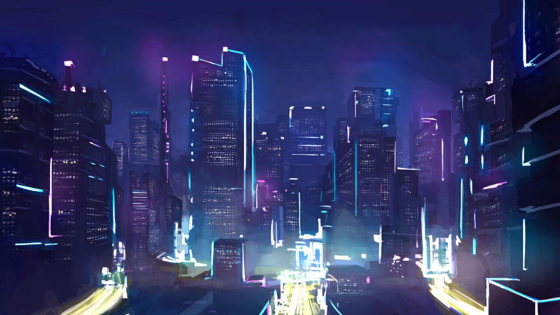 Cyber City Oedo 808 Background