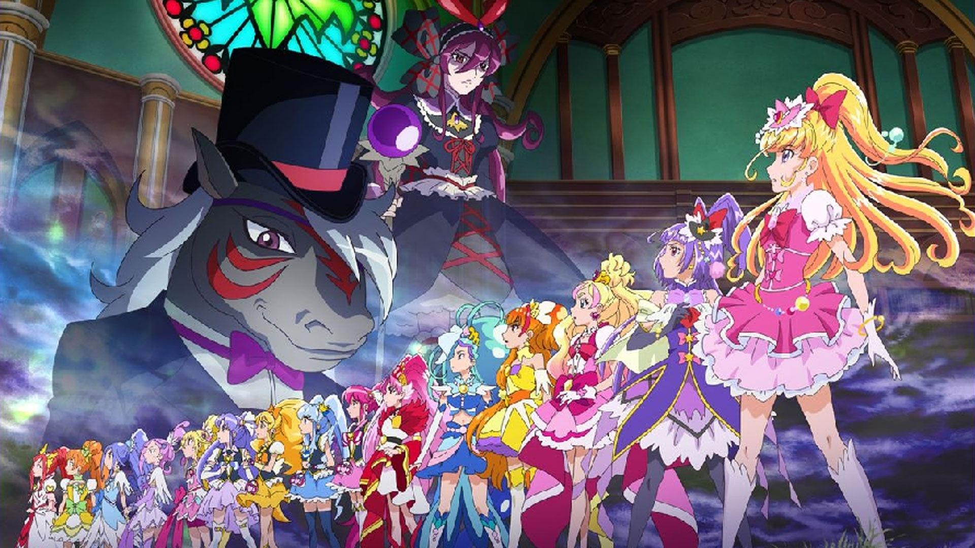 Pretty Cure All Stars Movie: Everybody Sing! Miraculous Magic! Background