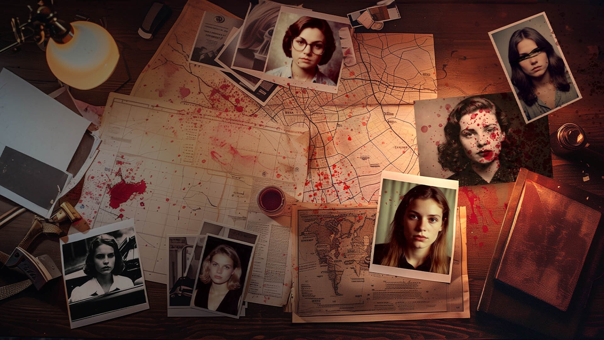 Sur la scène du crime Background