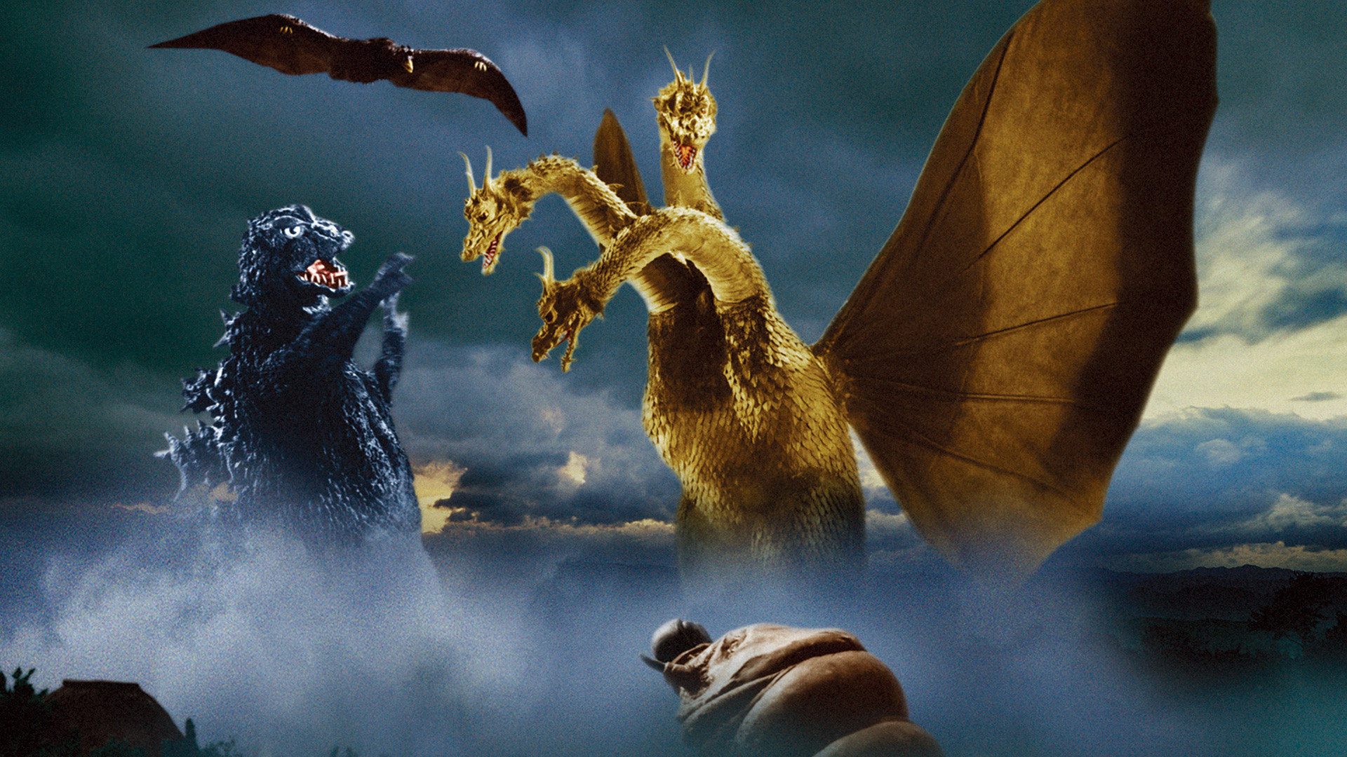 Ghidorah, the Three-Headed Monster Background