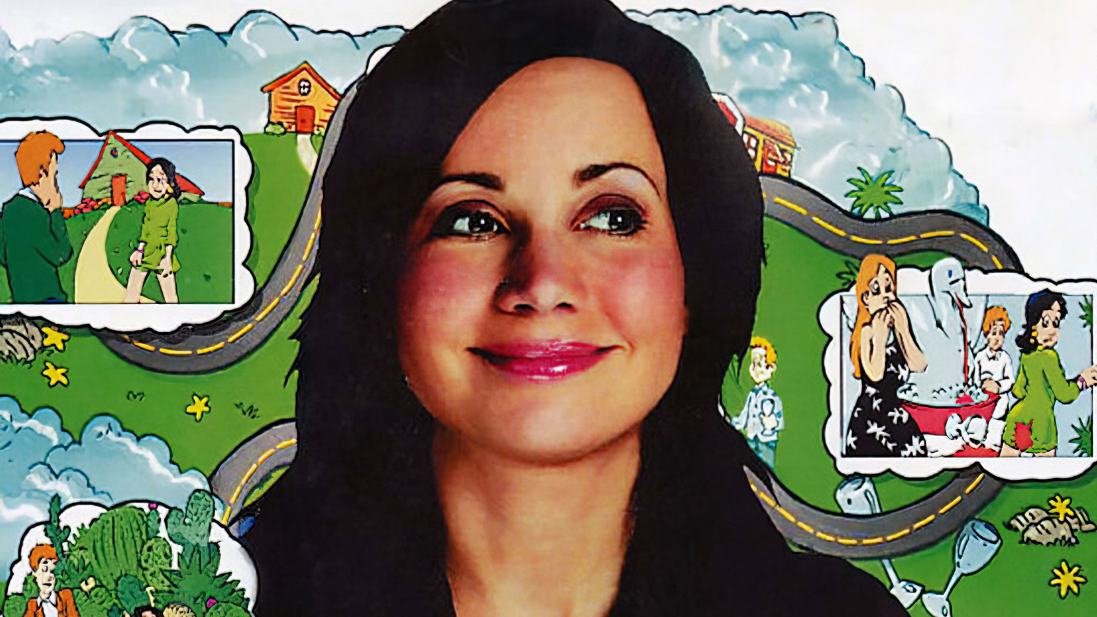 Nadine in Dateland Background