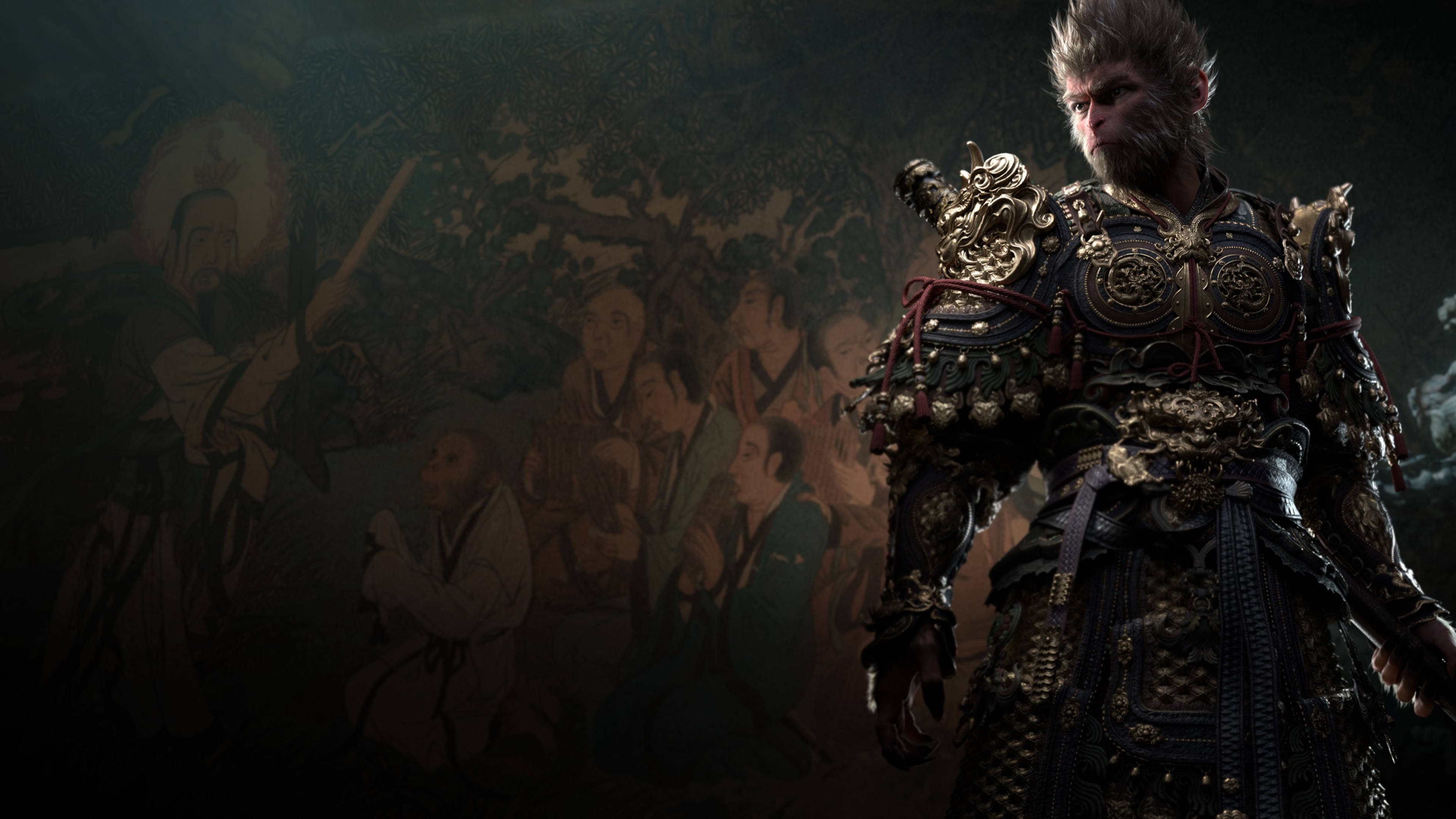 Six Roots - Black Myth: Wukong Ending Animations Background