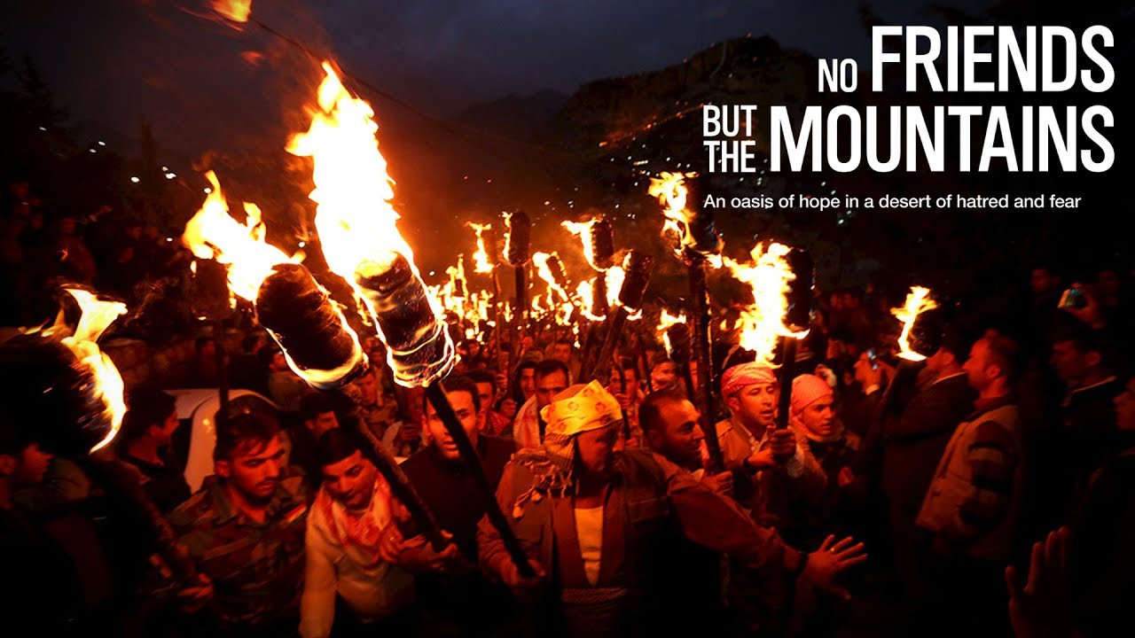 No Friends But the Mountains Background