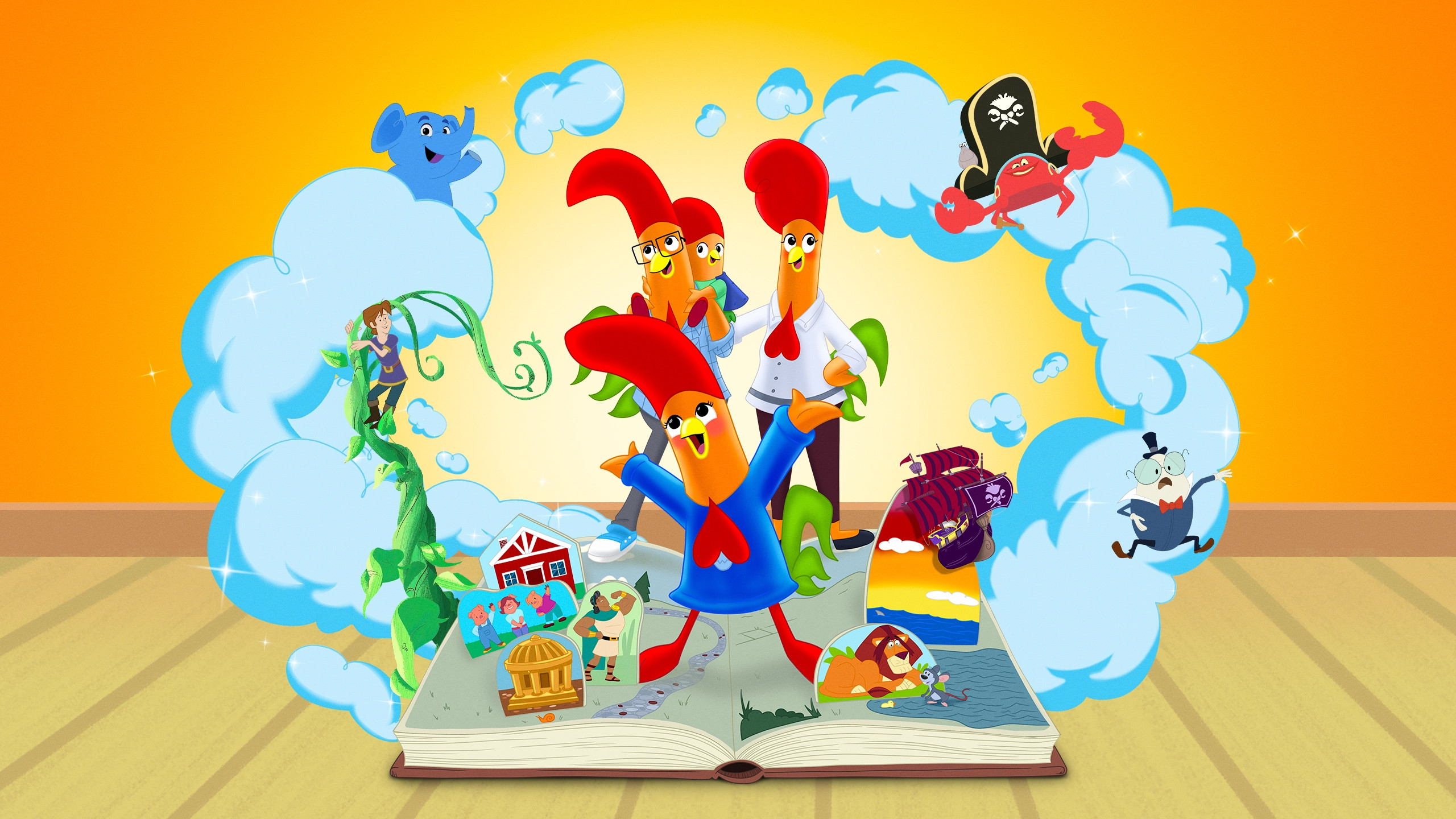 Interrupting Chicken Background