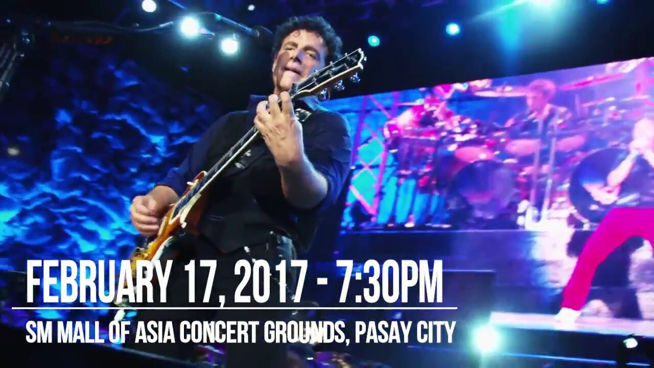 Journey: Live in Manila Background