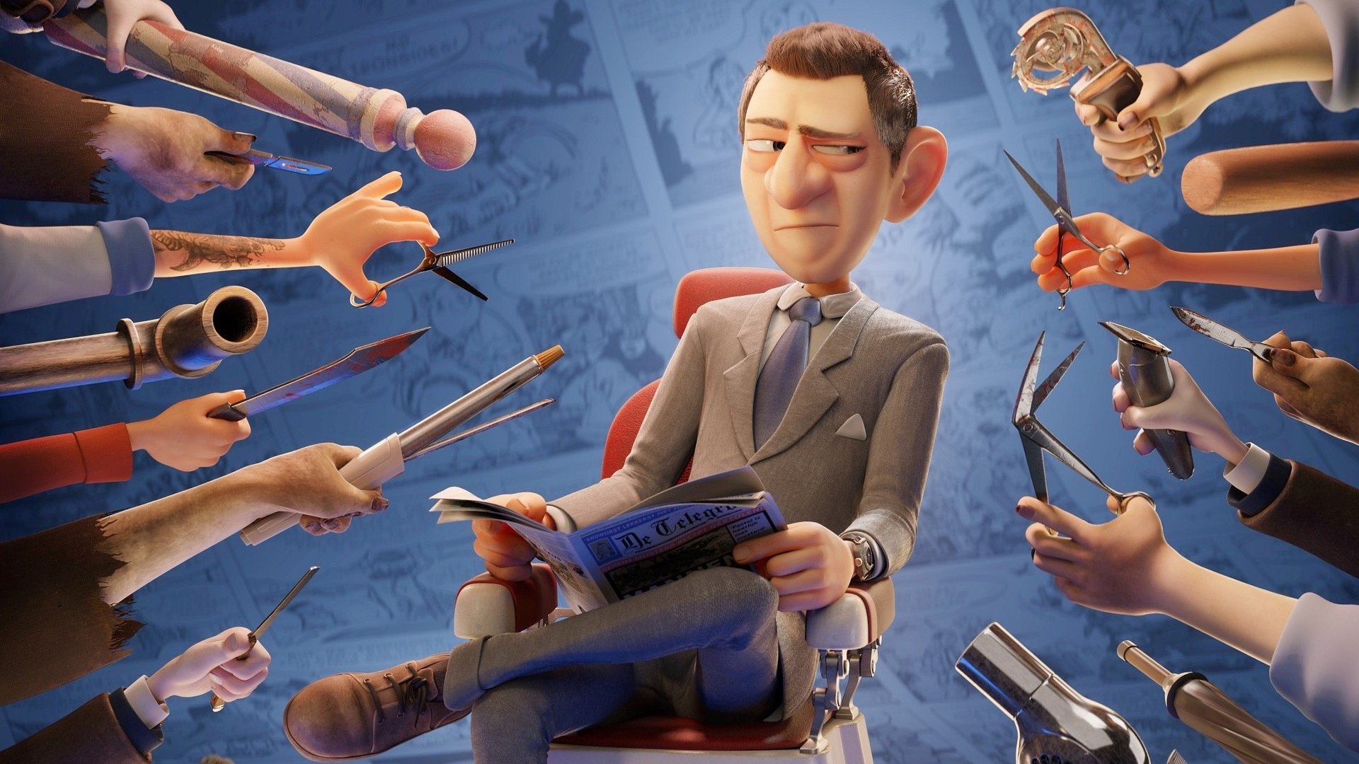 Agent 327: Operation Barbershop Background