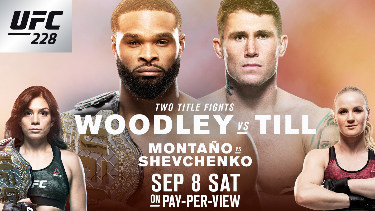 UFC 228: Woodley vs. Till Background