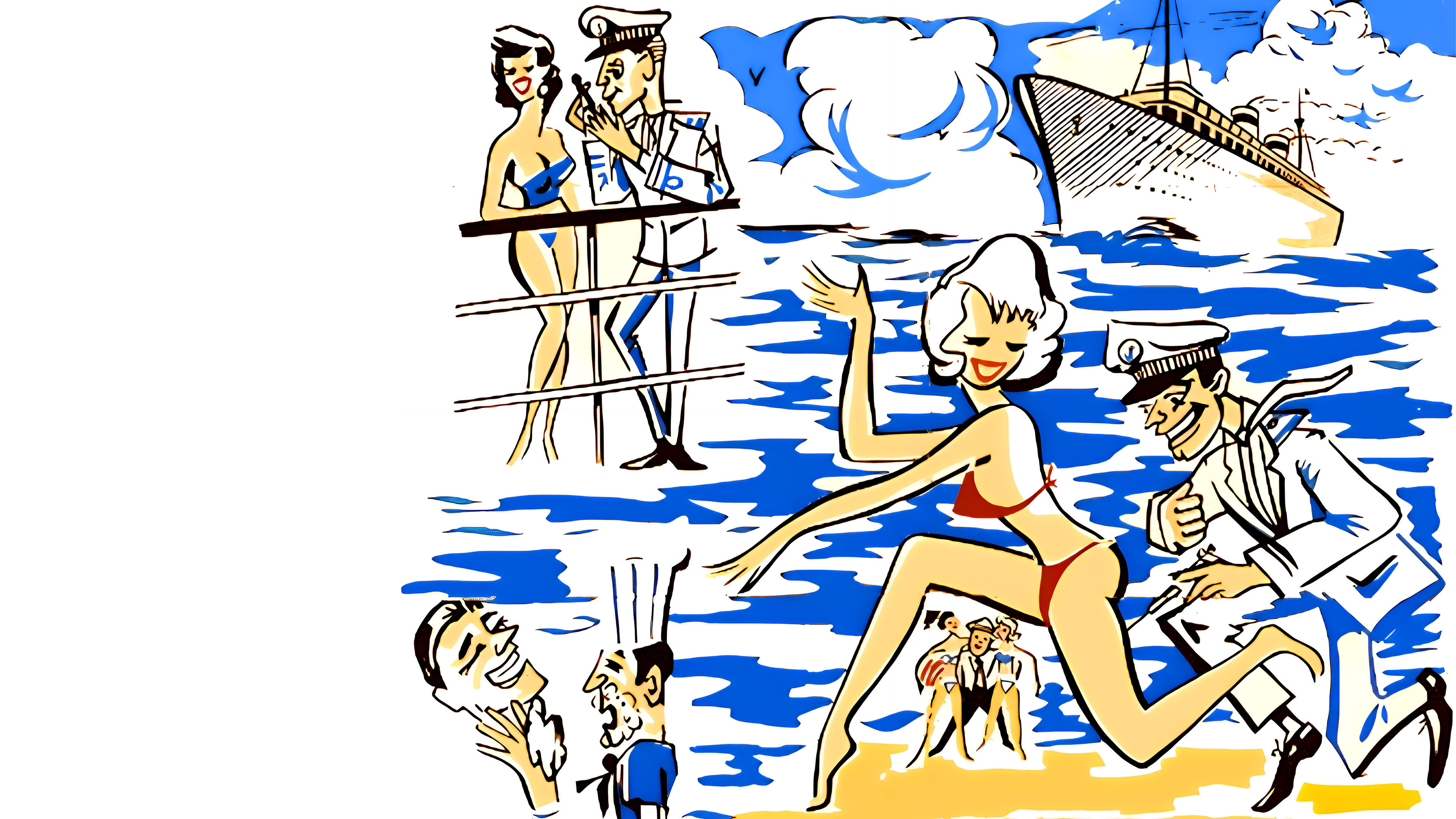 Carry On Cruising Background