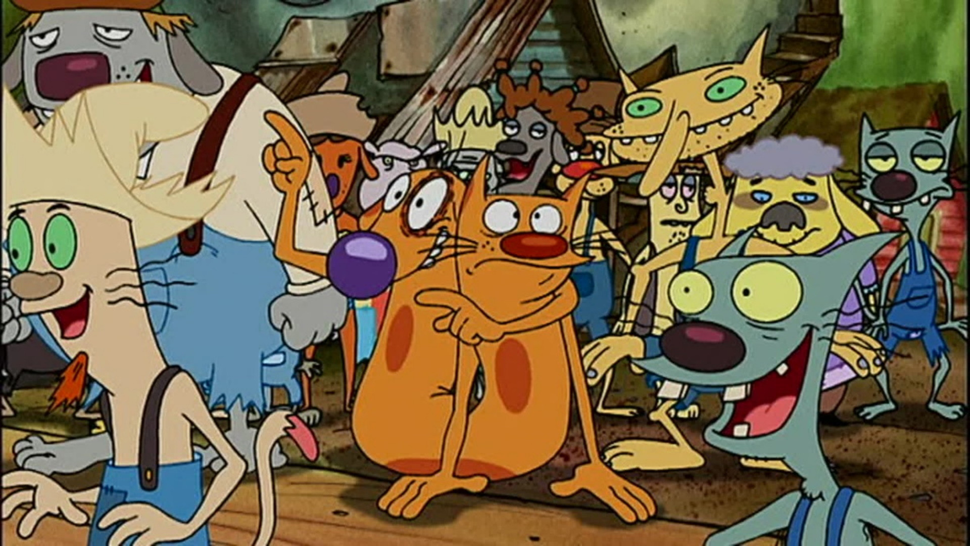 CatDog and the Great Parent Mystery Background