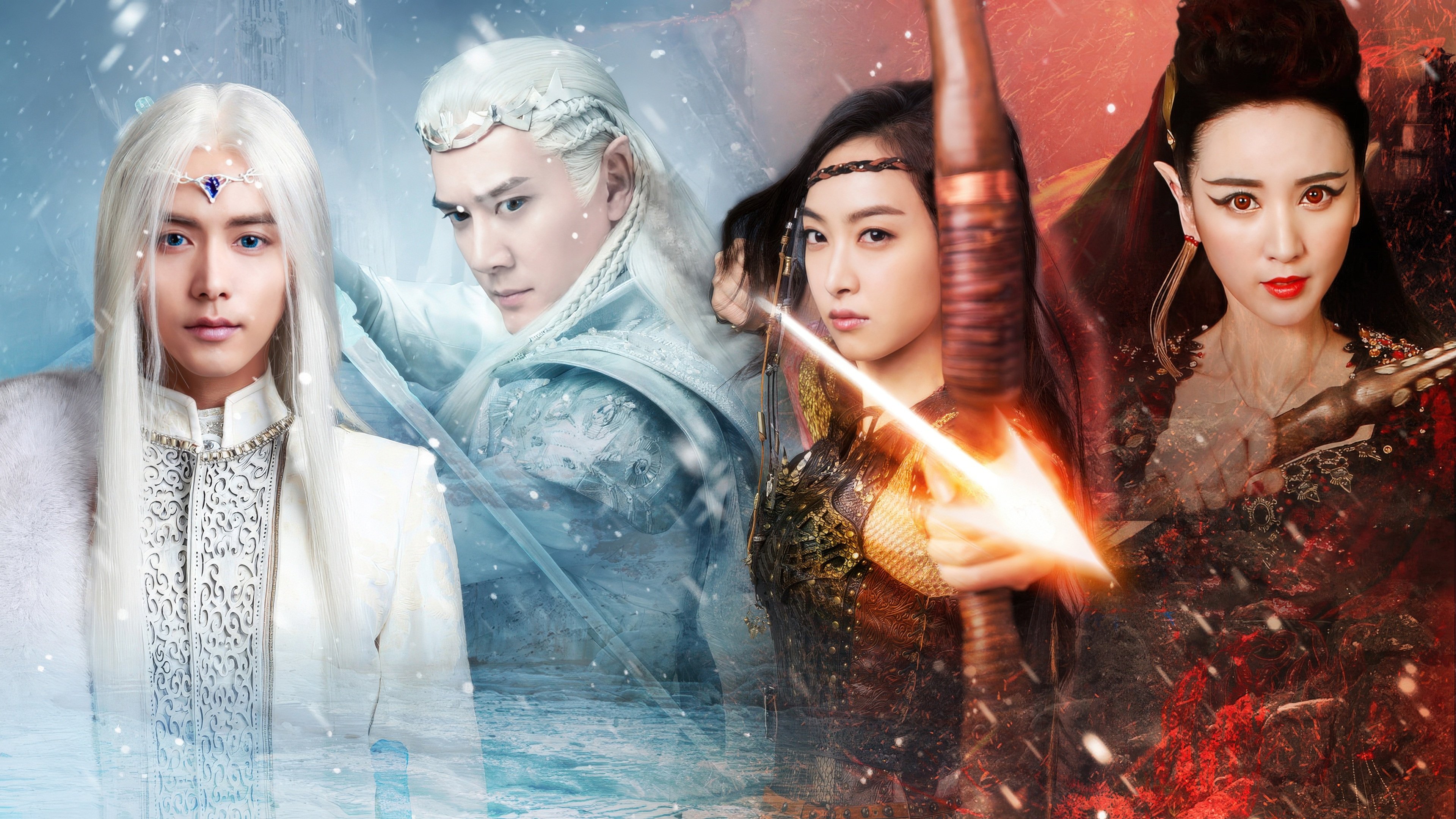 Ice Fantasy Background