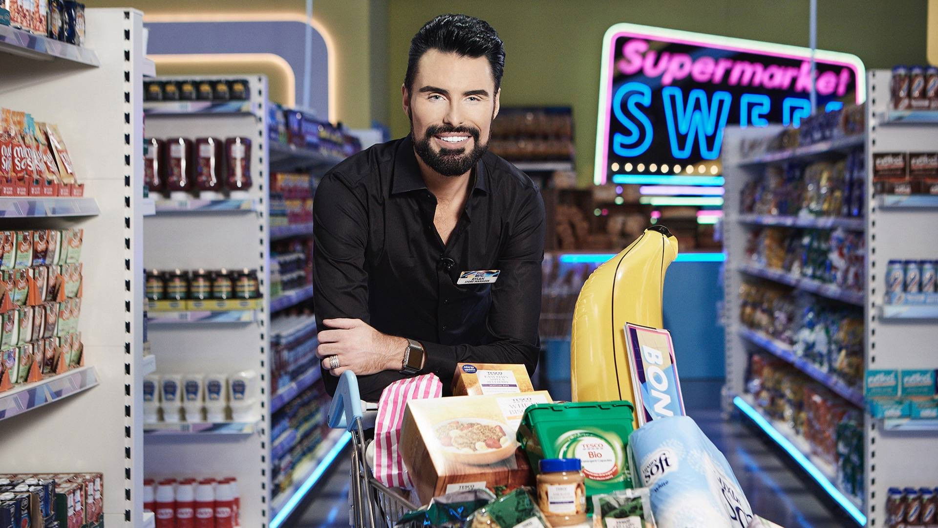 Supermarket Sweep Background