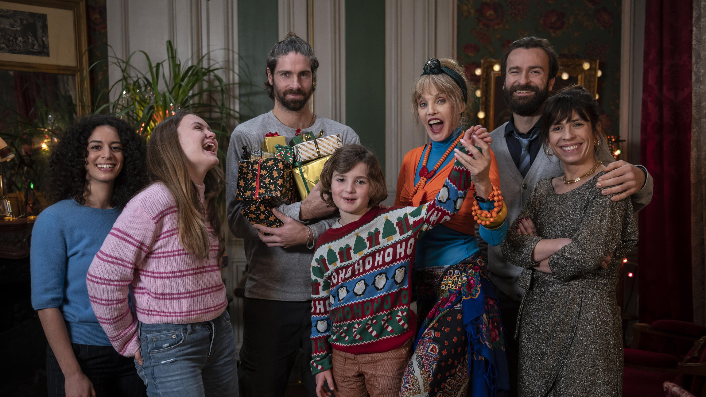 Le Livreur de Noël Background