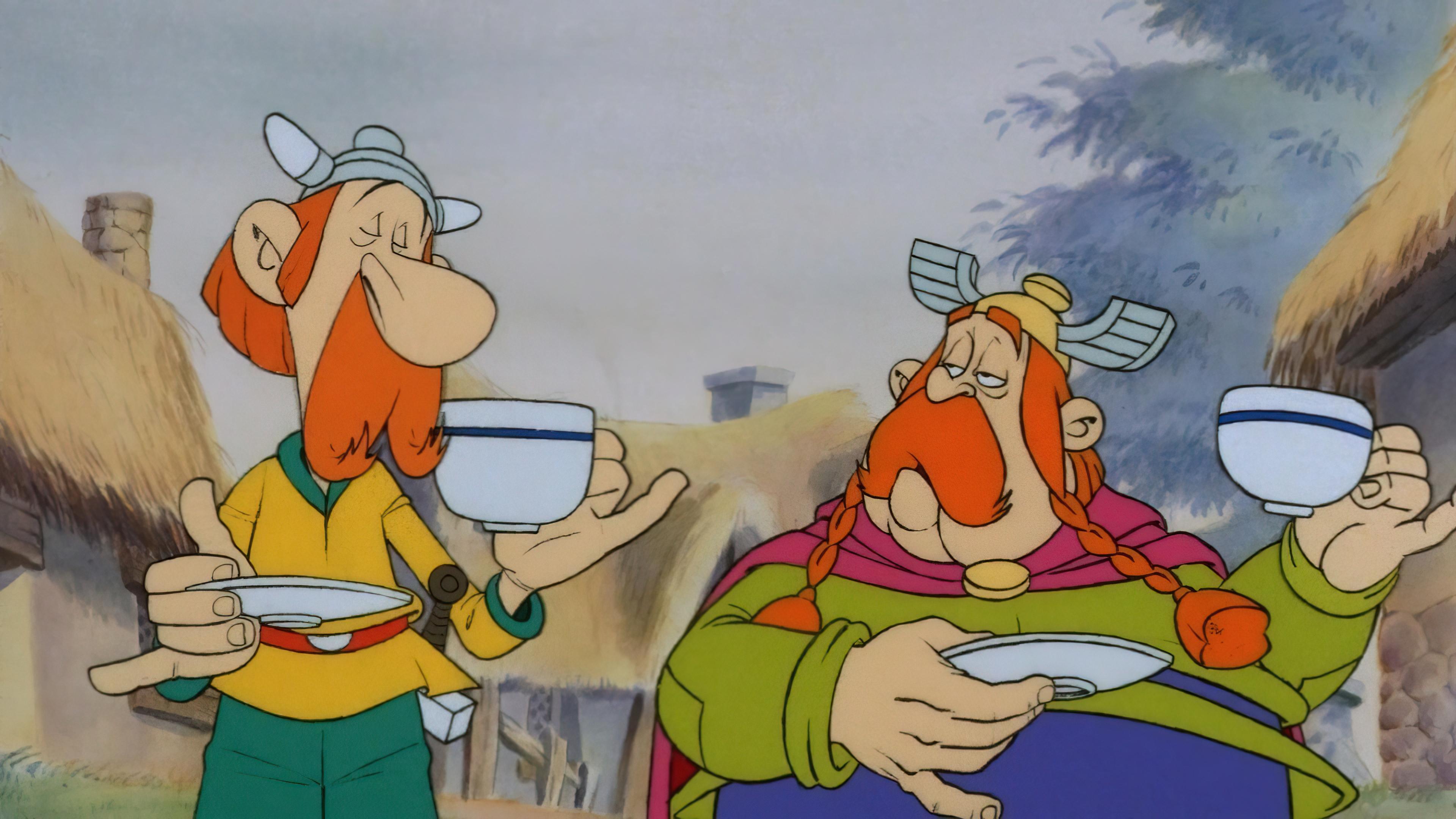 Asterix in Britain Background