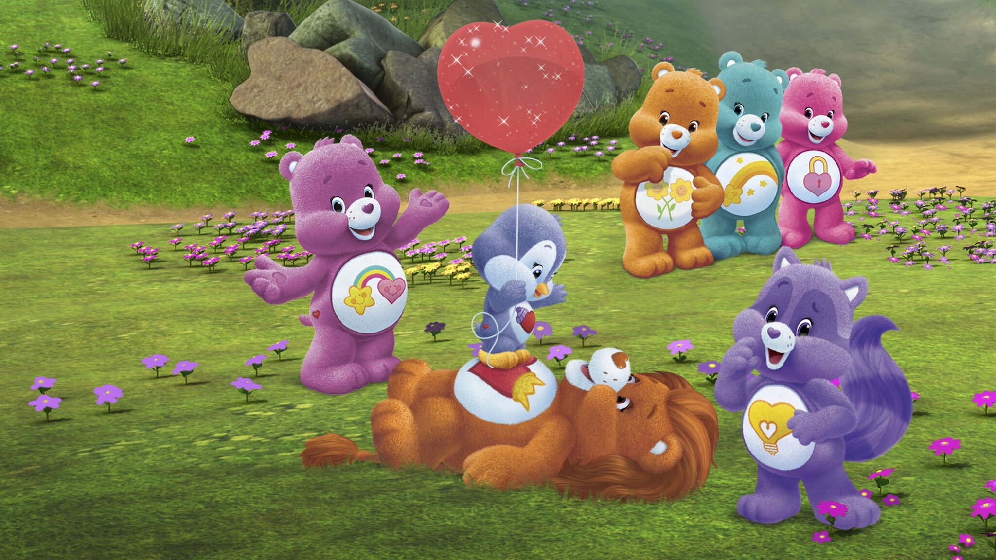 Care Bears and Cousins Background