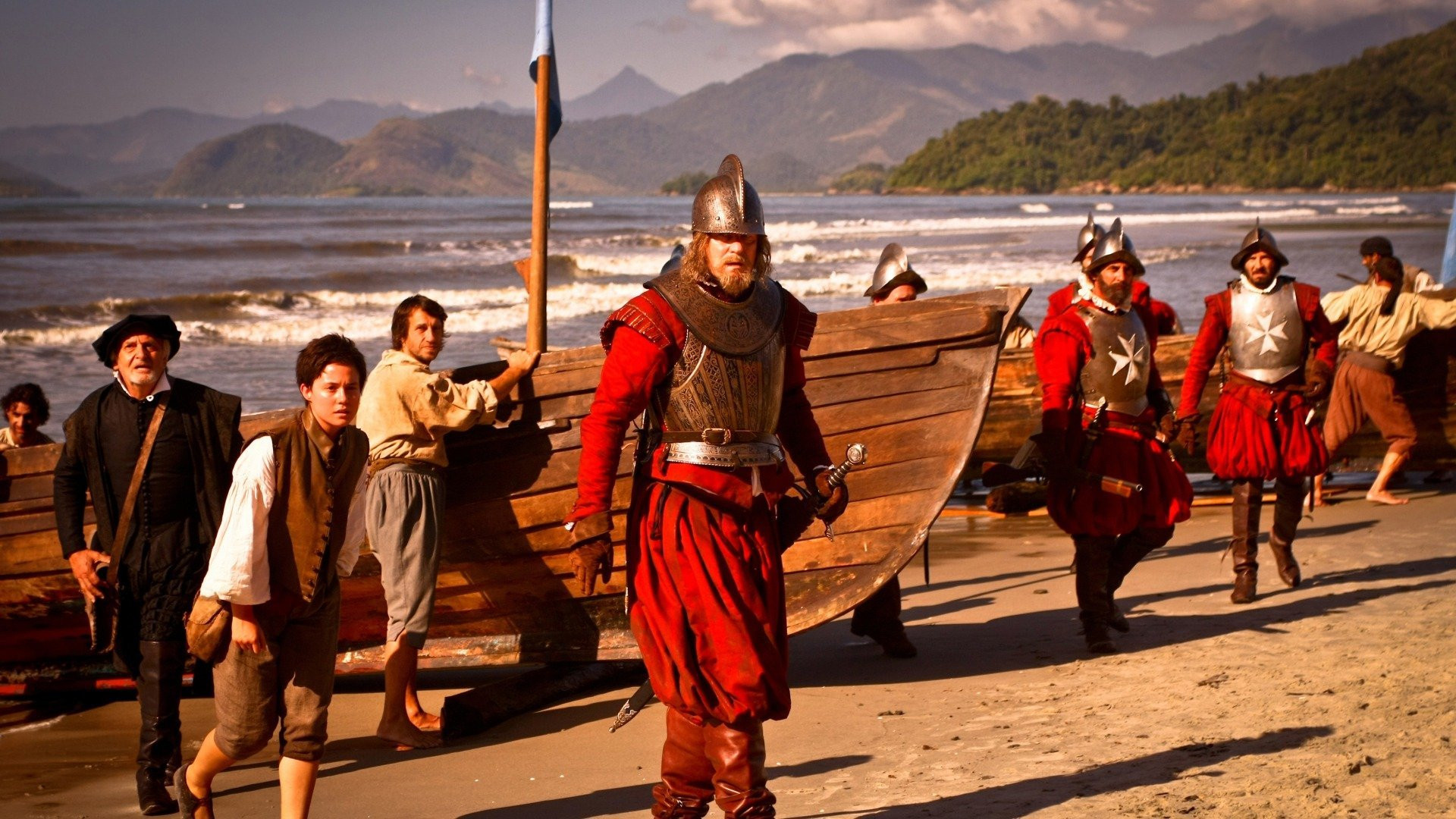 Rouge Brésil Background