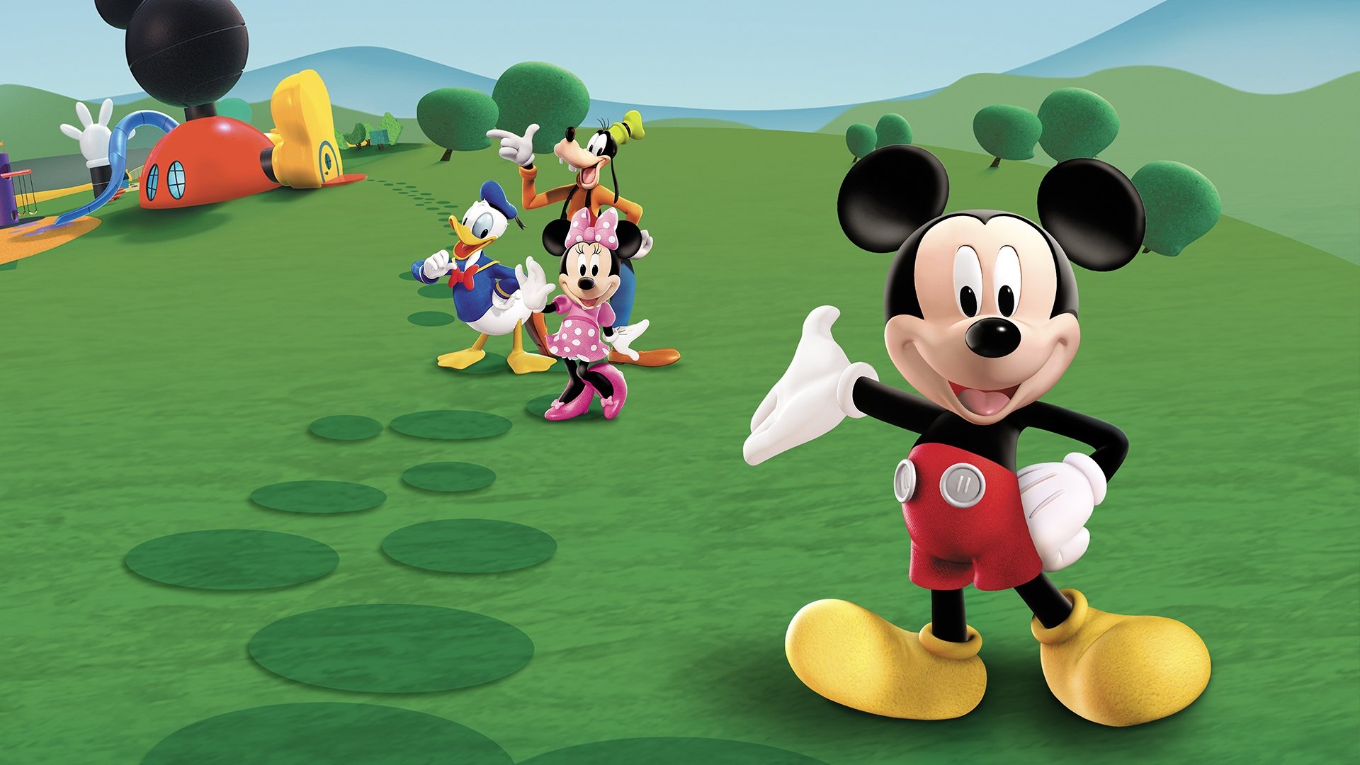 Mickey Mouse Clubhouse Background
