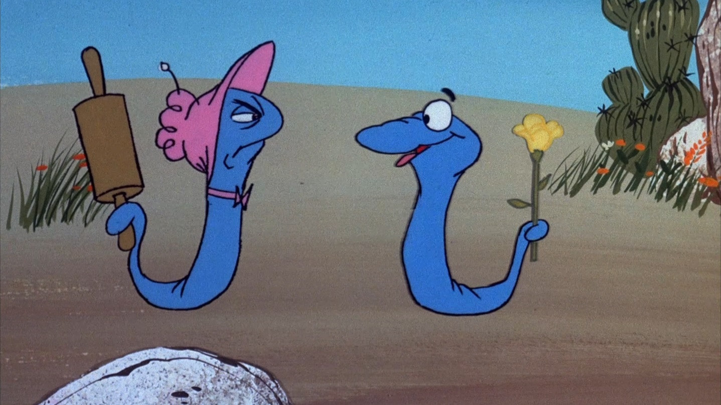 The Blue Racer Background