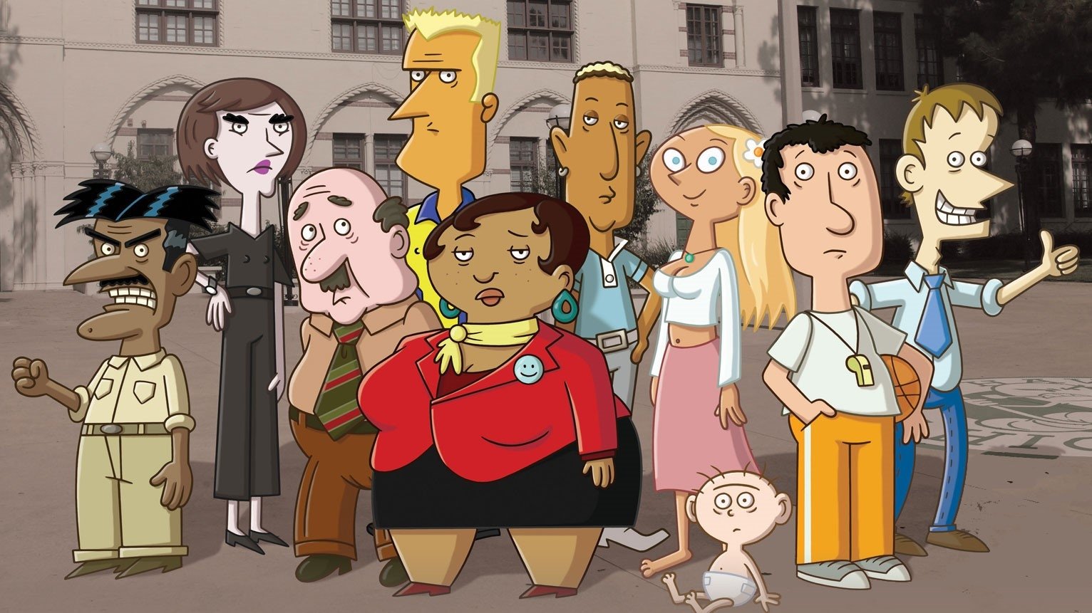 Sit Down Shut Up Background