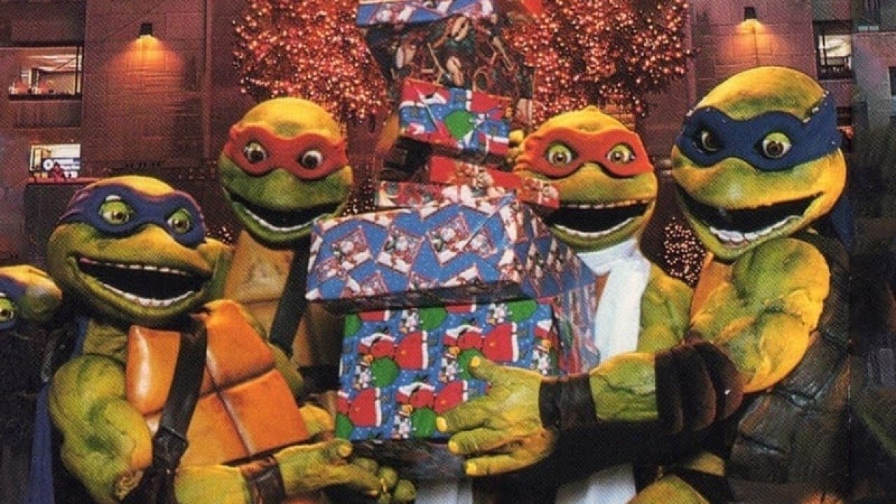 Teenage Mutant Ninja Turtles: We Wish You a Turtle Christmas Background