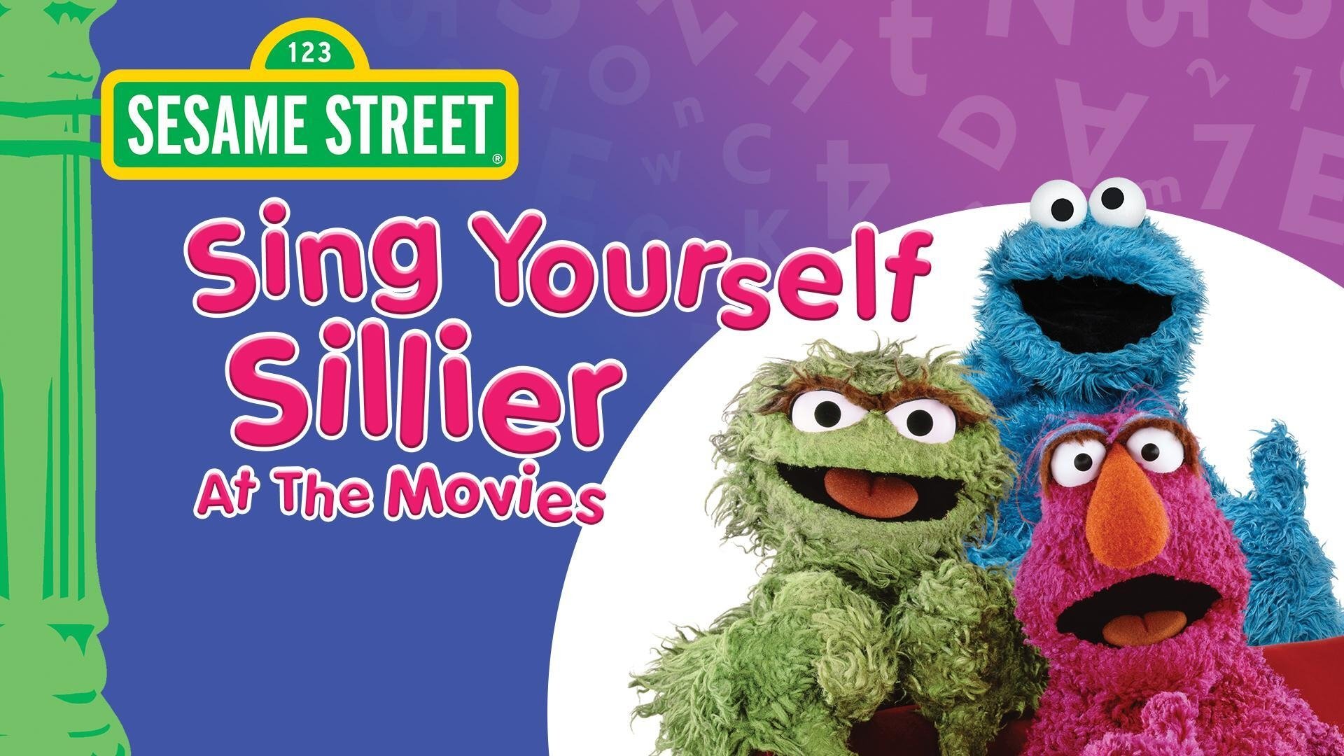 Sesame Street: Sing Yourself Sillier at the Movies Background