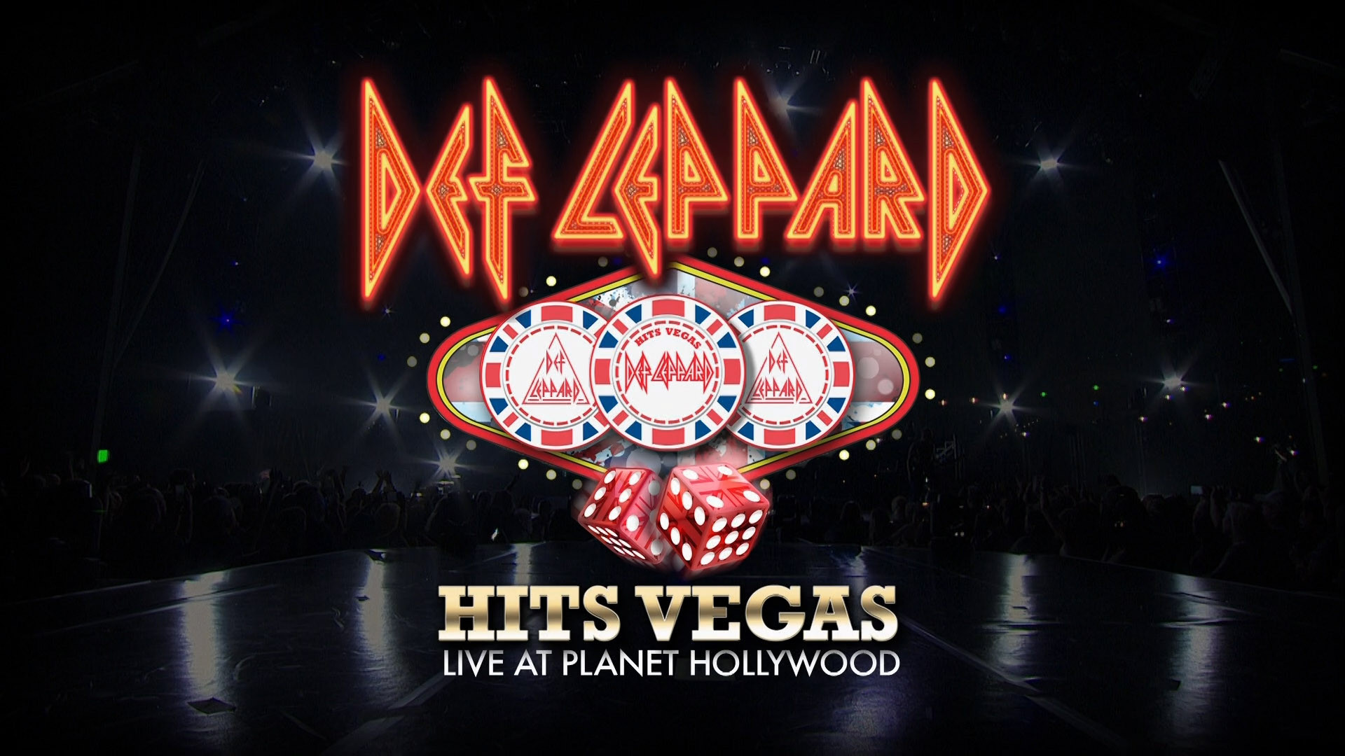 Def Leppard 'Hits Vegas' Live At Planet Hollywood 2020 Background