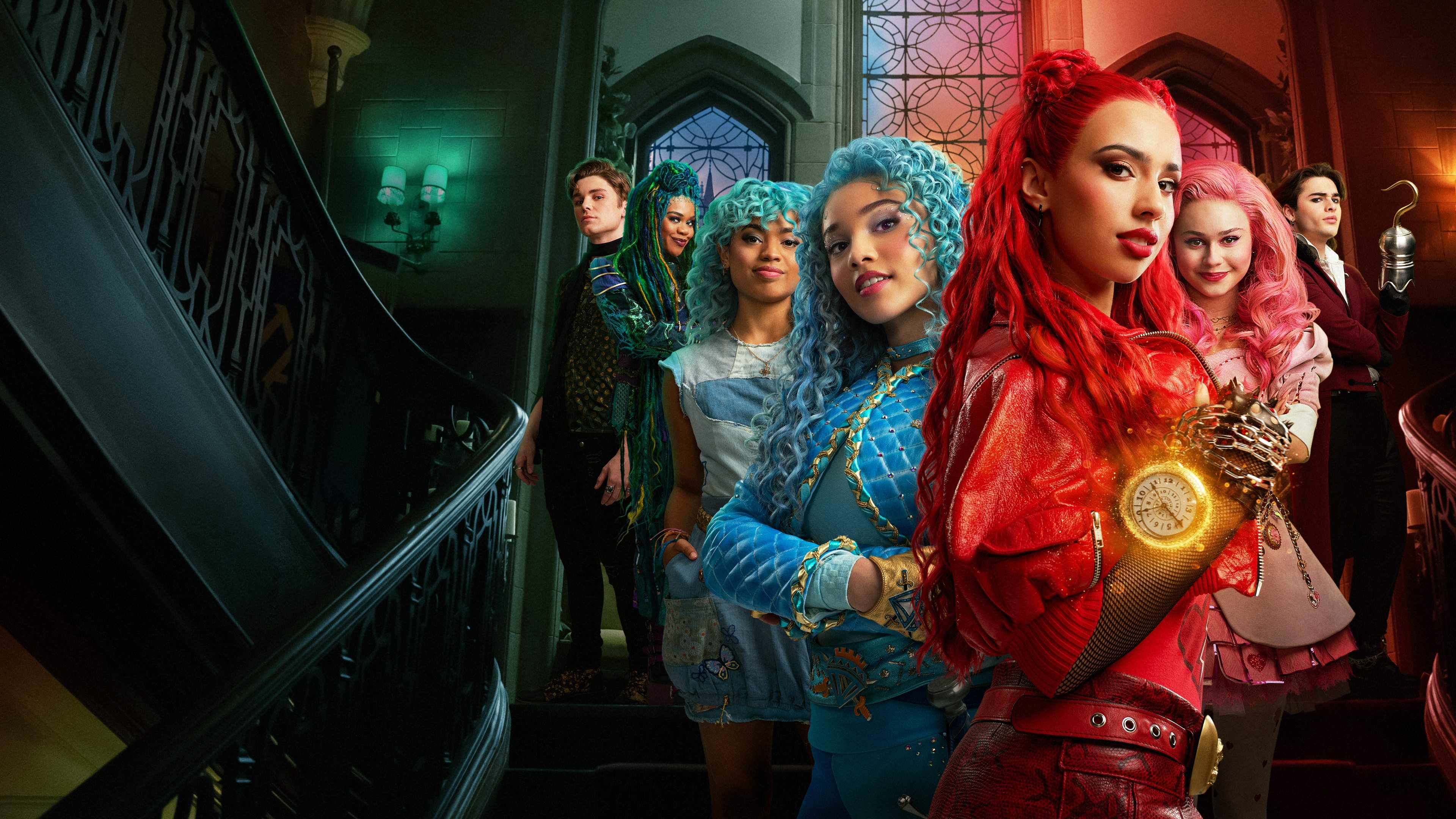 Descendants: The Rise of Red Background