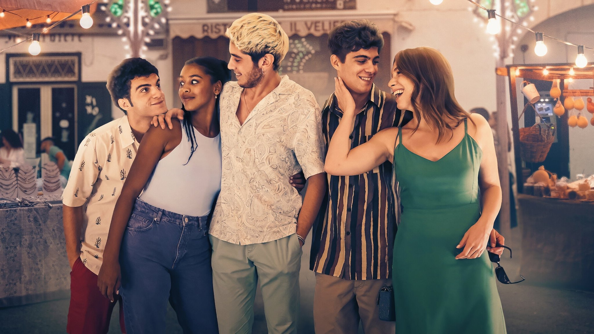 Under the Amalfi Sun Background