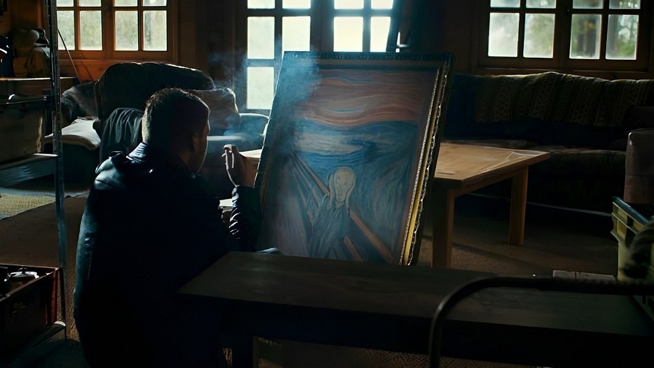 The Man Who Stole the Scream Background