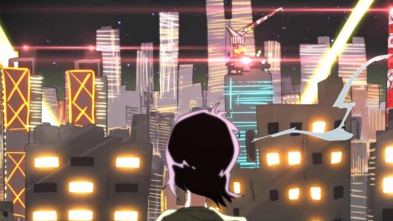 Girl Electric Background