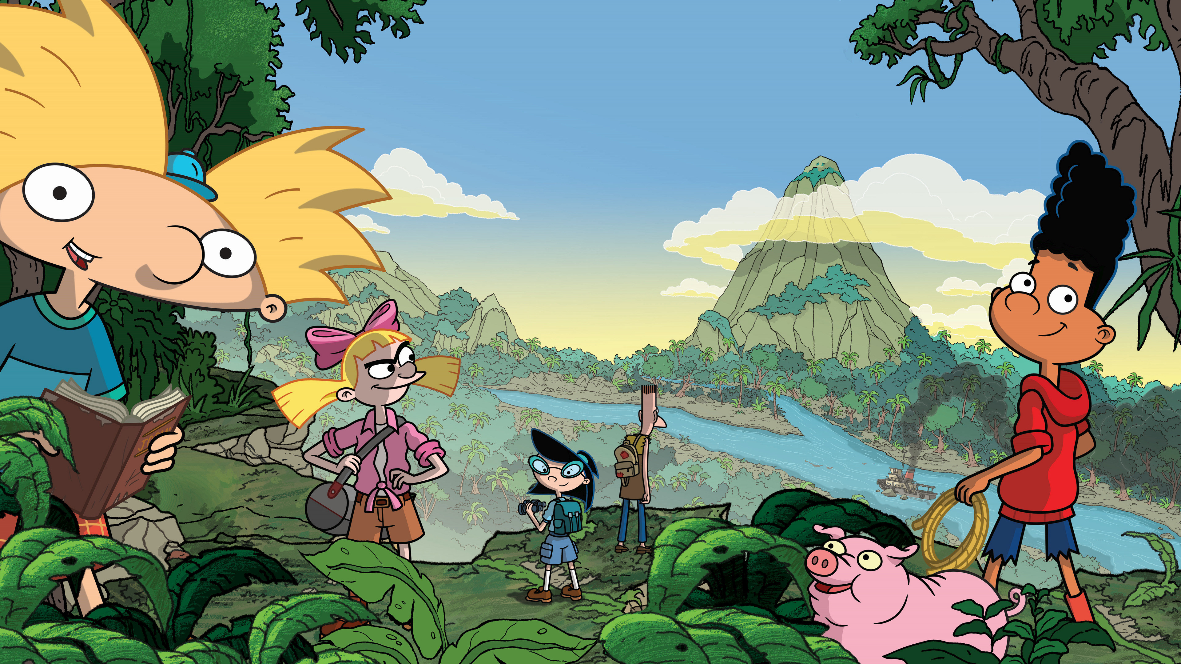 Hey Arnold! The Jungle Movie Background