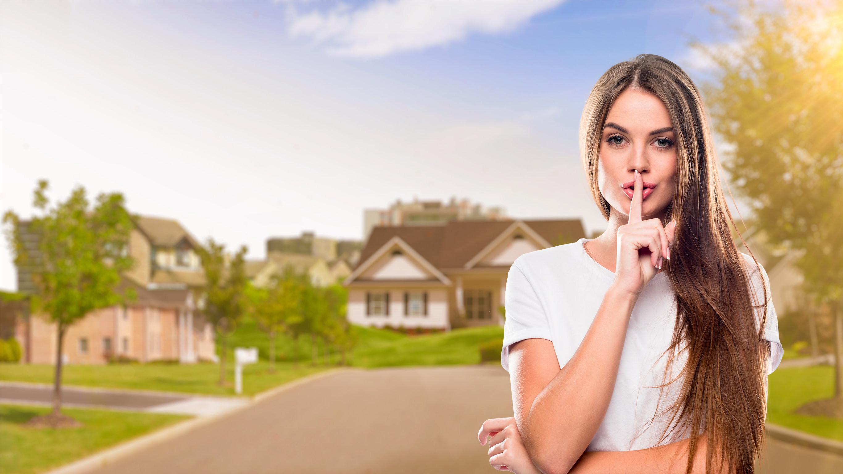 Petits secrets entre voisins Background