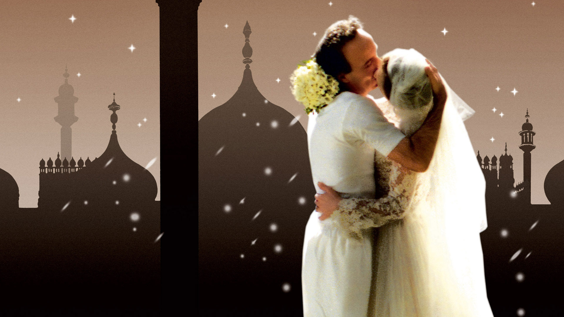 The Tiger and the Snow Background