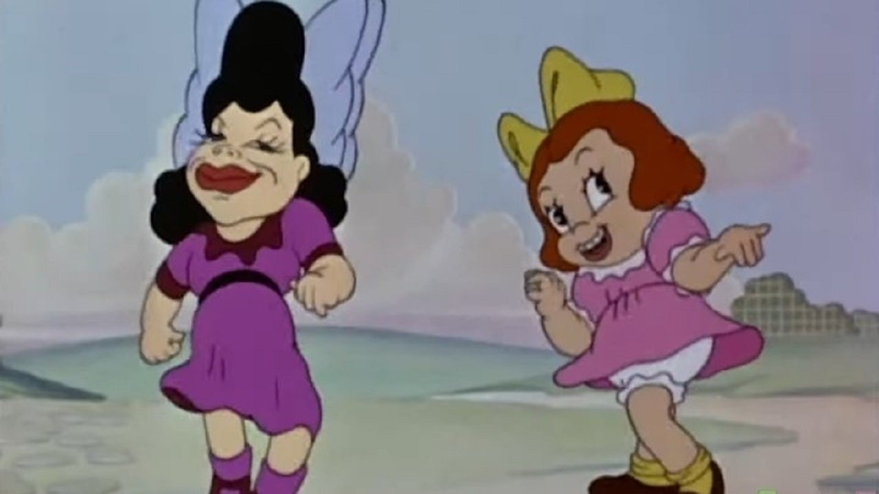 Mother Goose in Swingtime Background