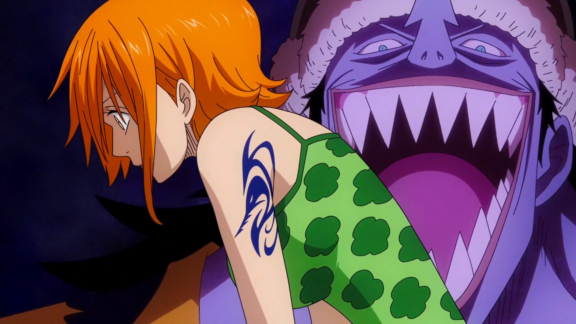 One Piece Episode of Nami: Tears of a Navigator and the Bonds of Friends Background