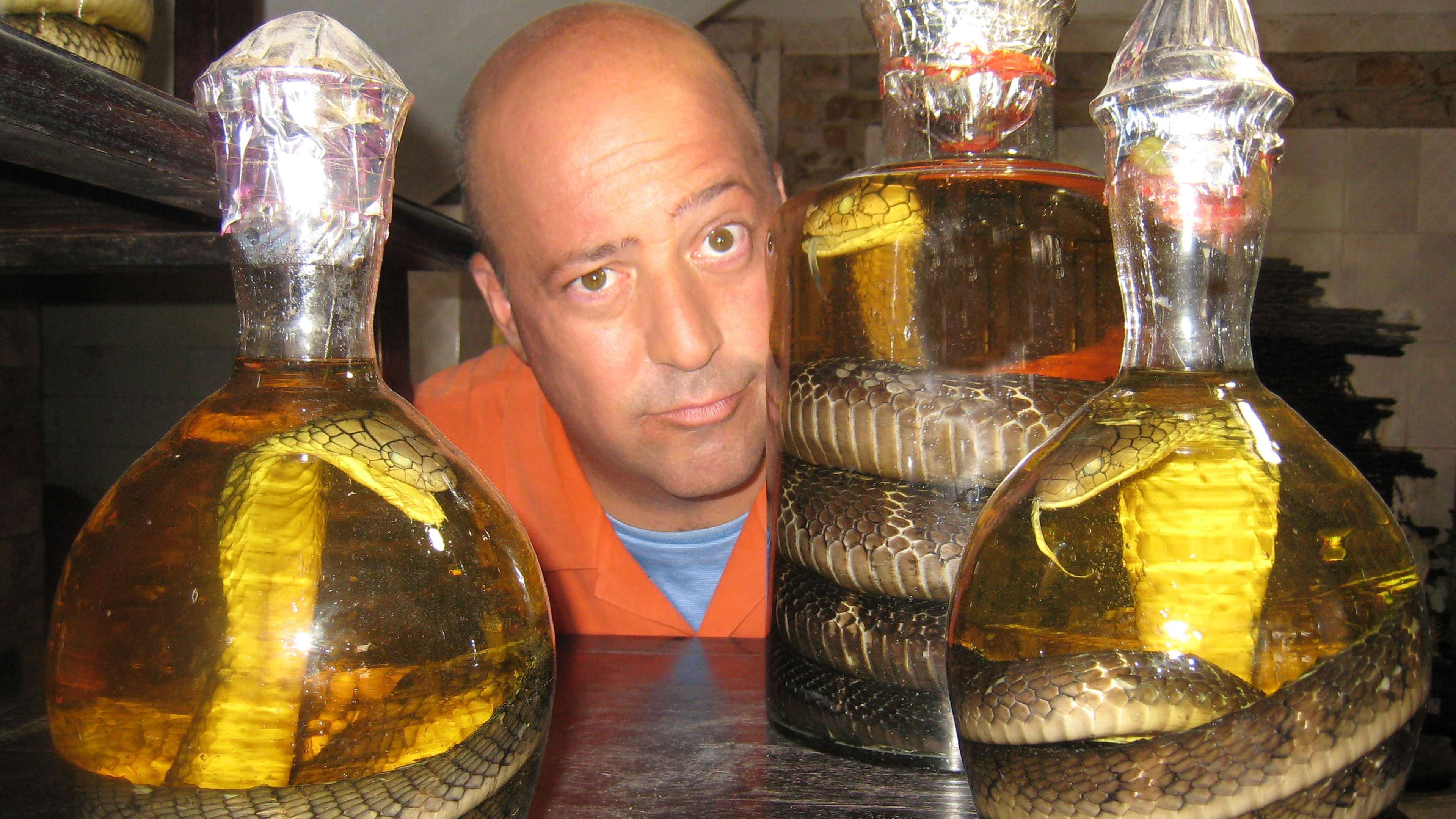 Andrew Zimmern's Bizarre World Background