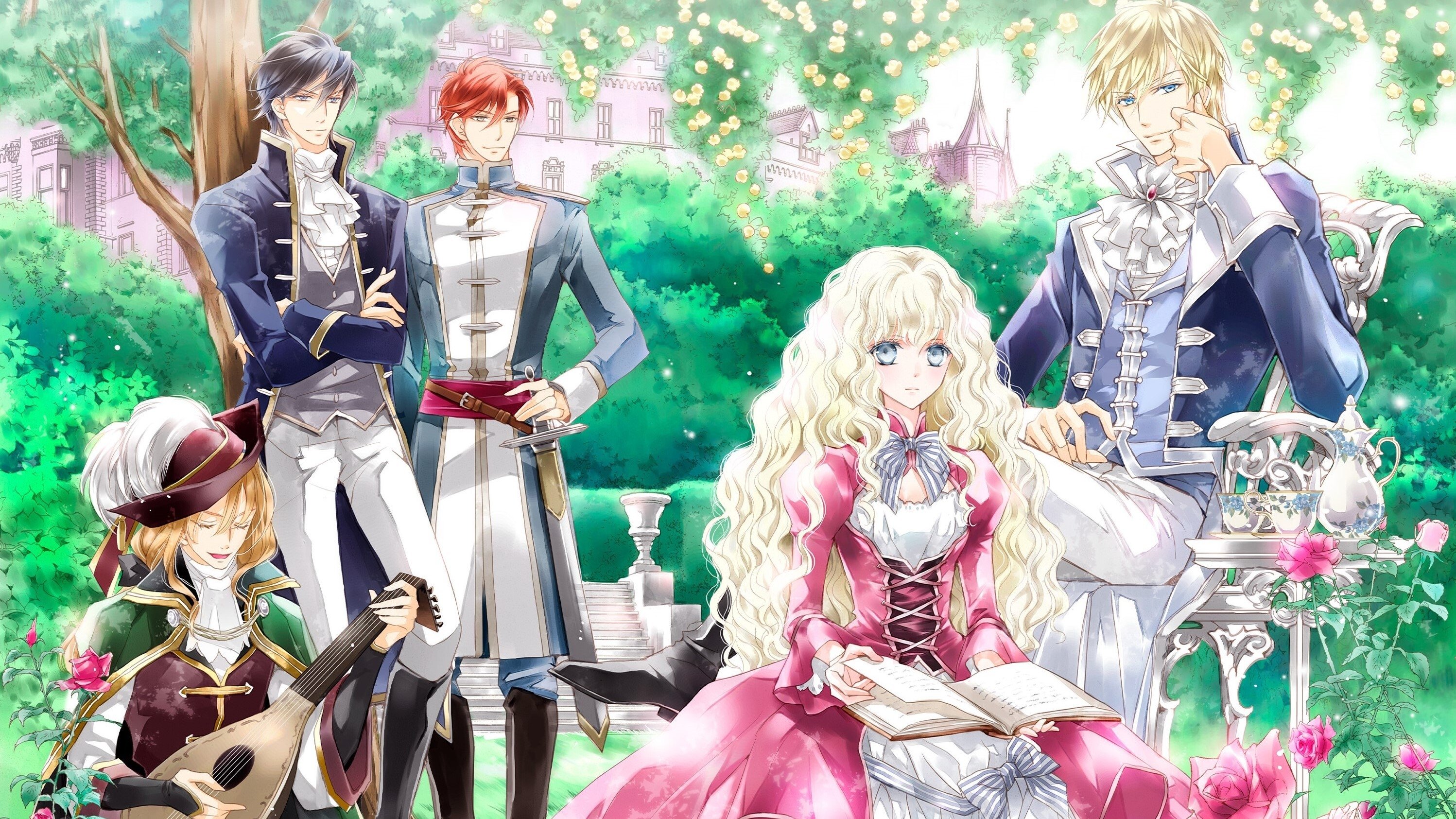 Bibliophile Princess Background