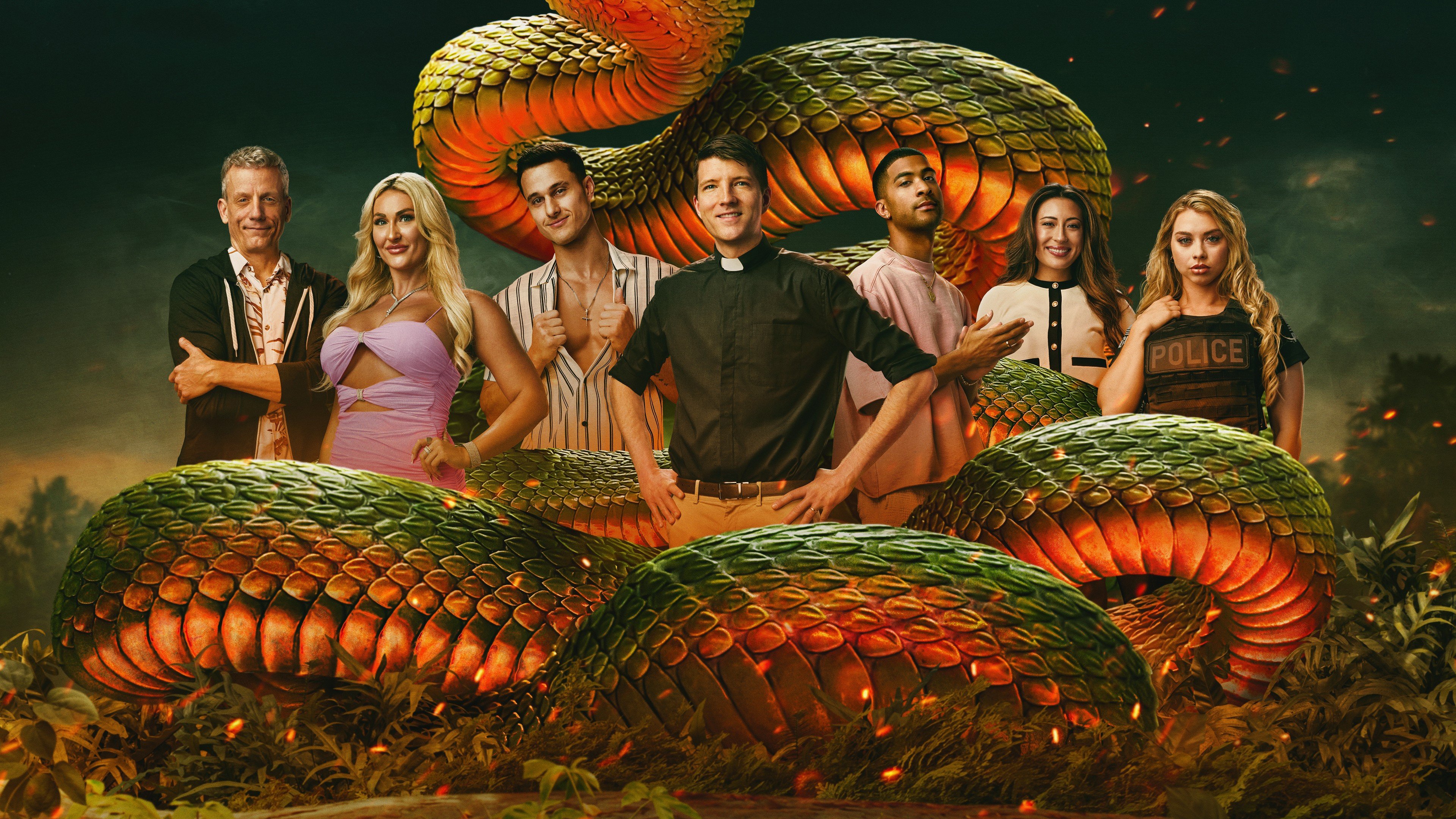 The Snake Background