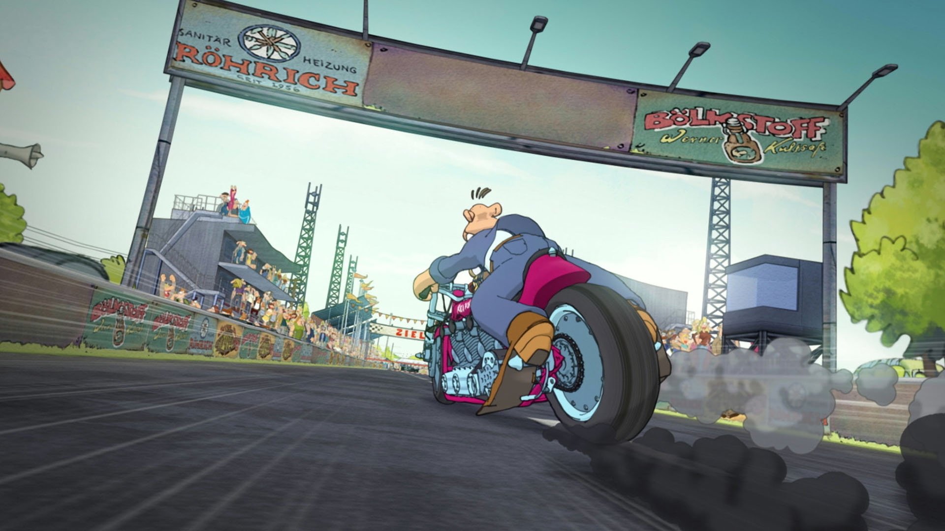 Werner - Eiskalt! Background