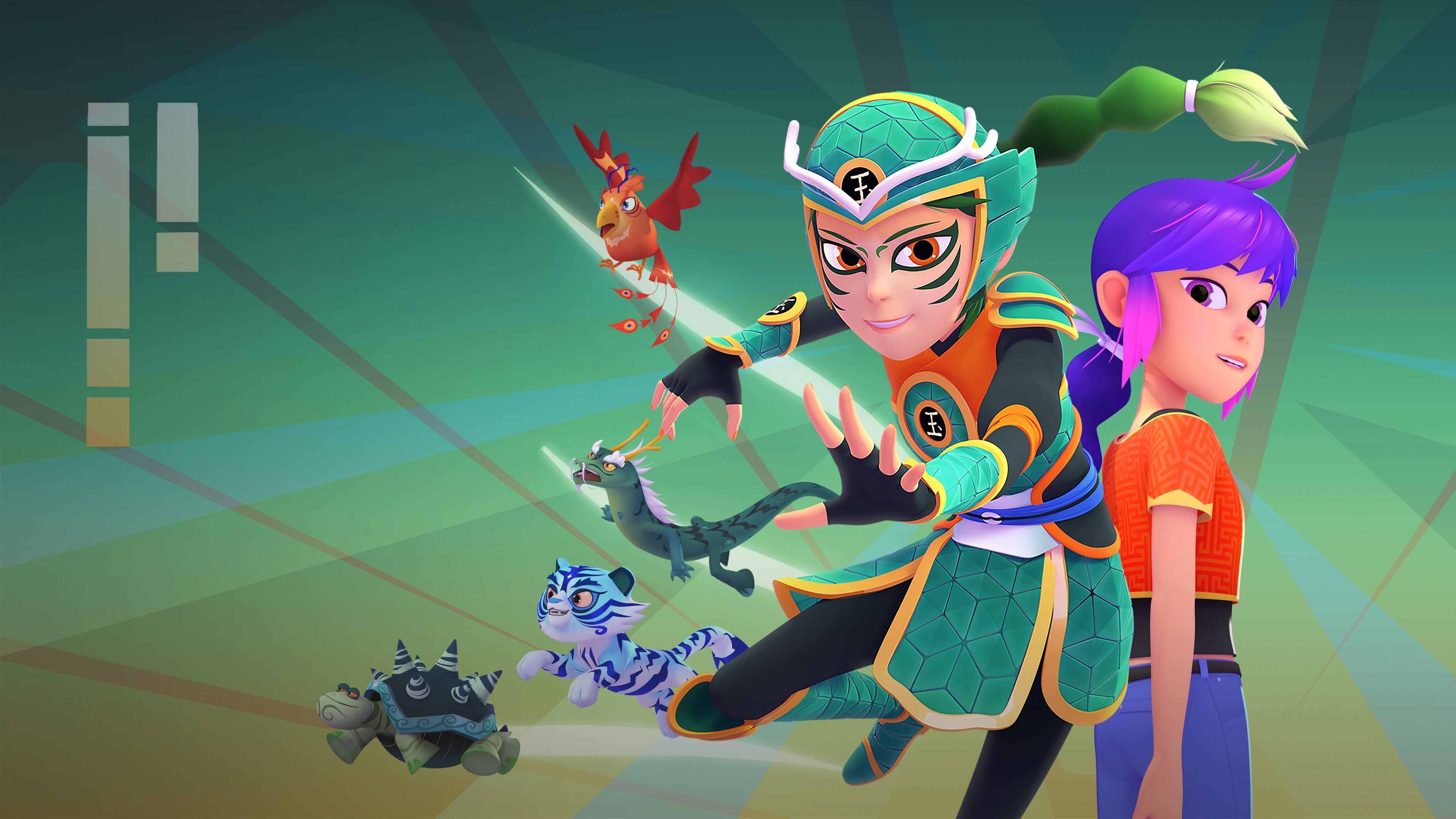 Jade Armor Background