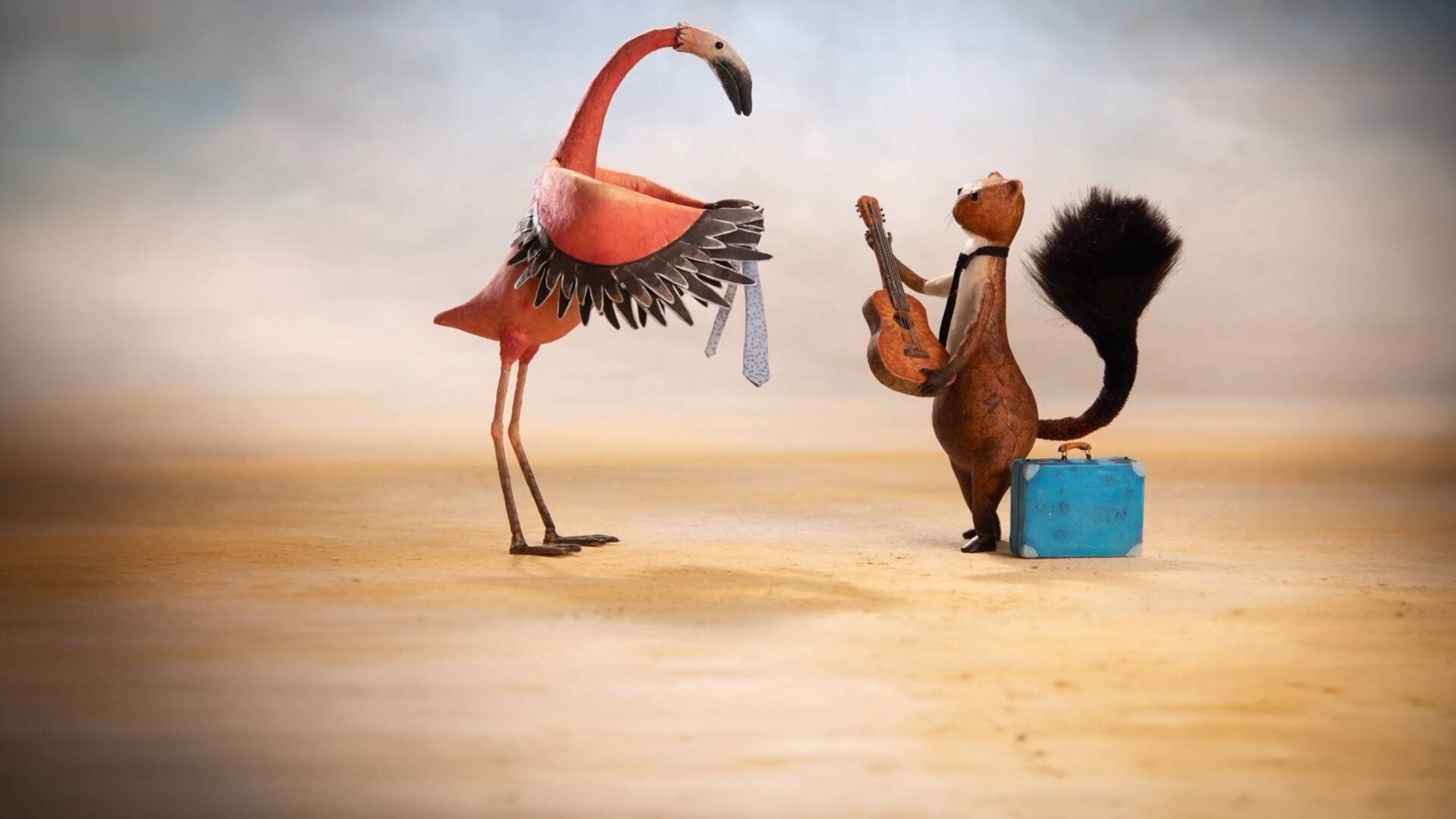 The Drifting Guitar Background