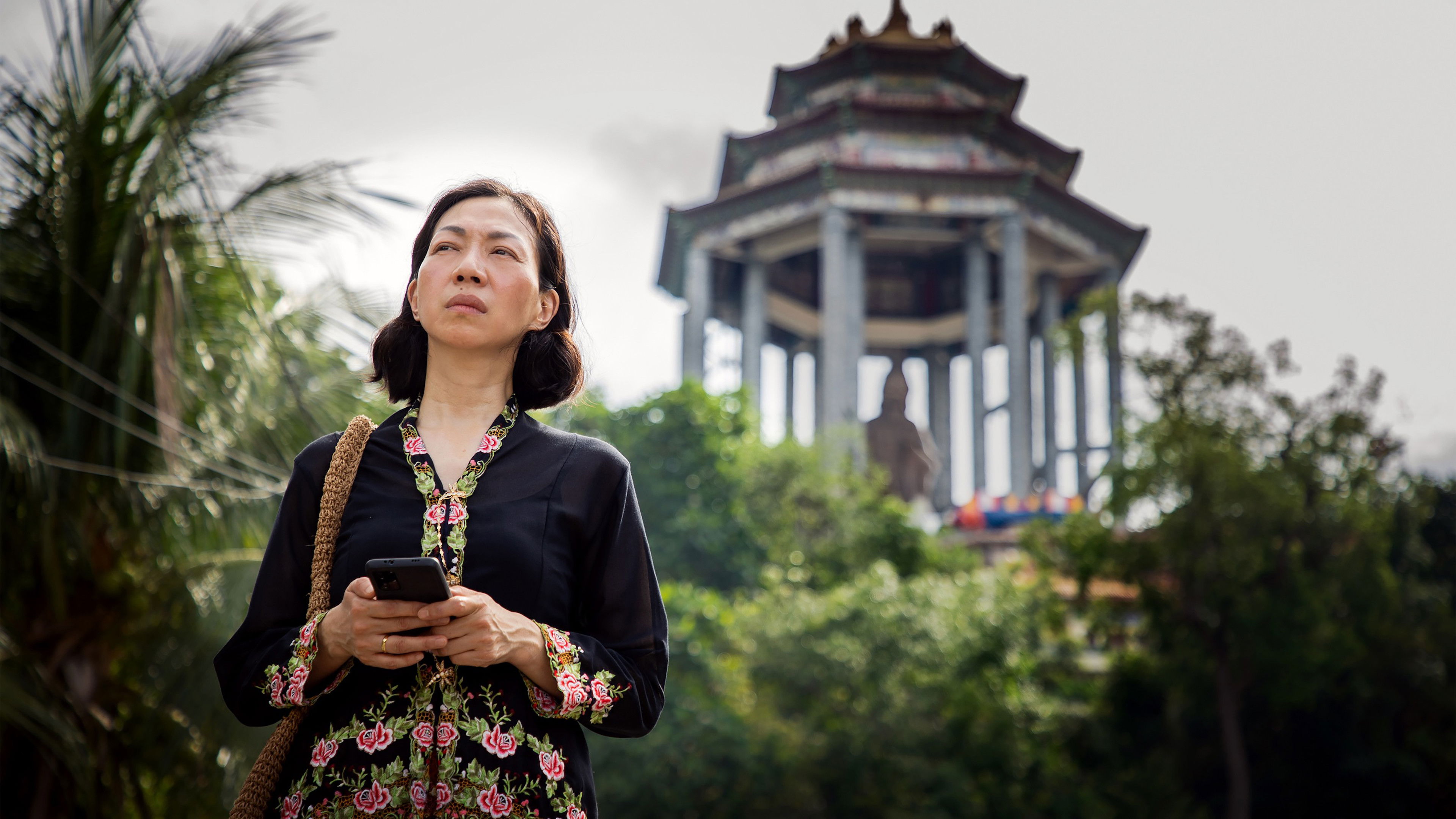 Snow in Midsummer Background