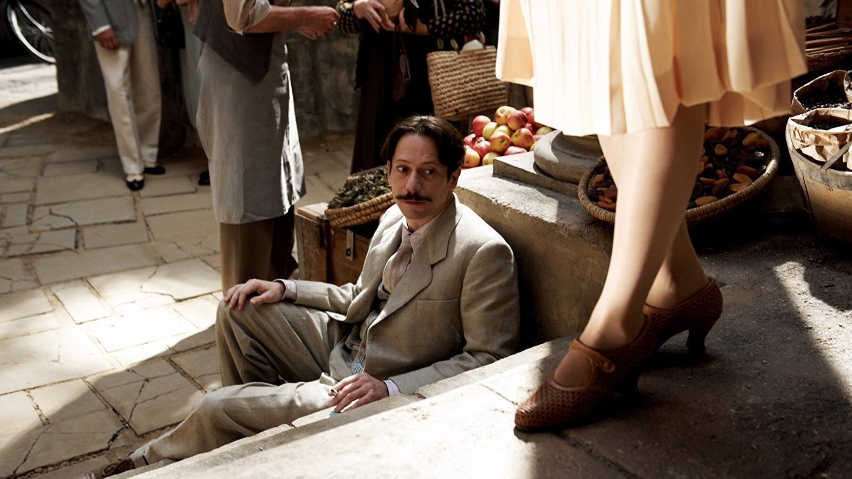 Chicken with Plums Background