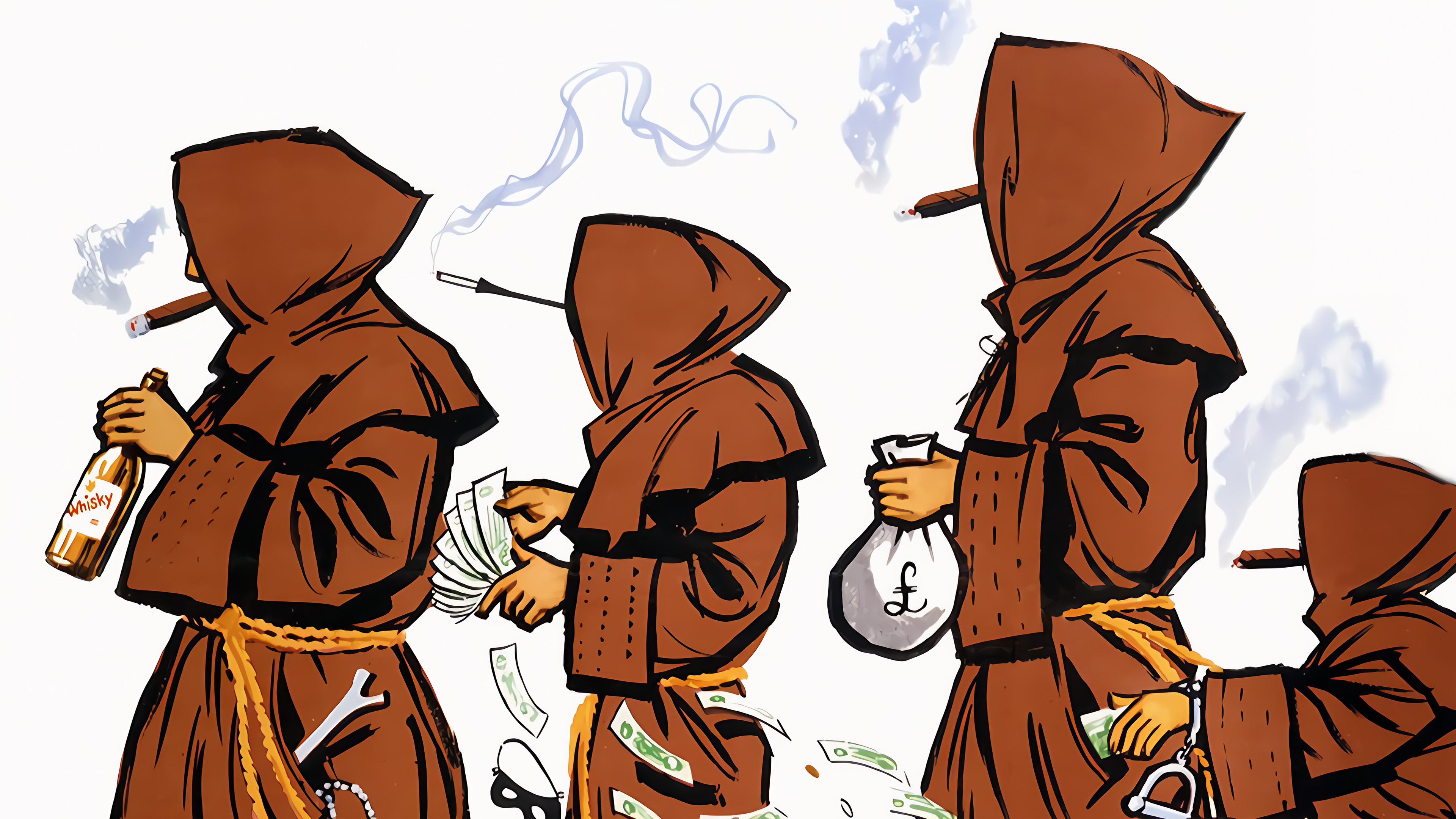 Crooks in Cloisters Background