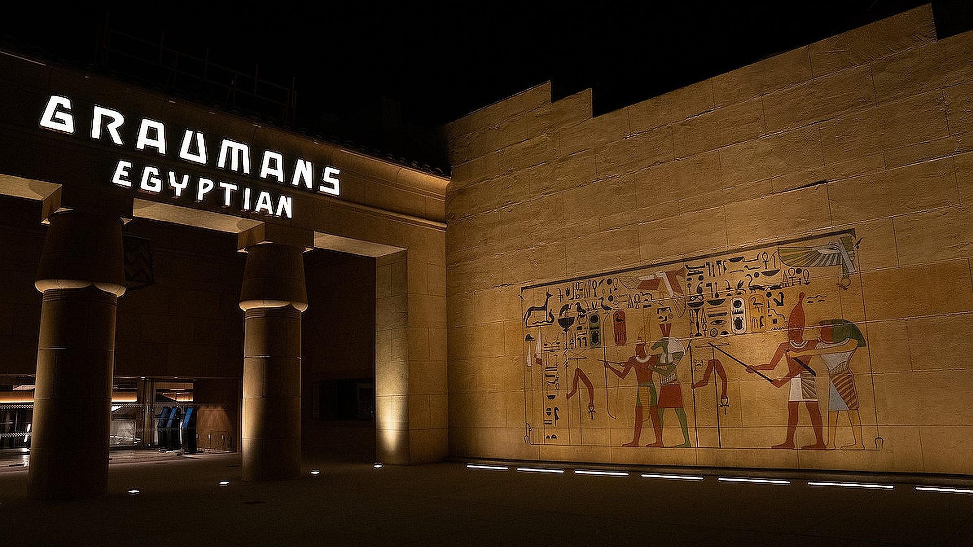 Temple of Film: 100 Years of the Egyptian Theatre Background