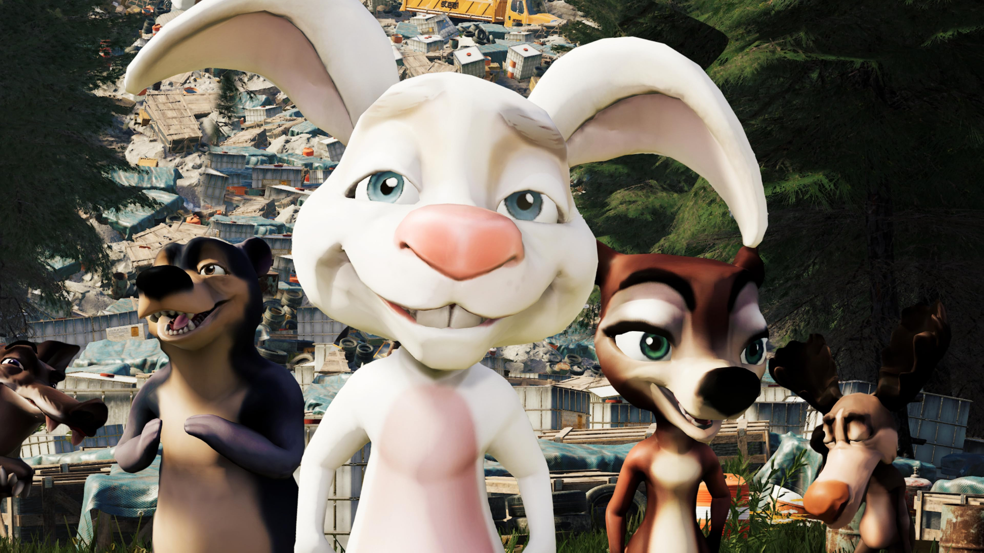 Animal Adventures: Save The Forest Background