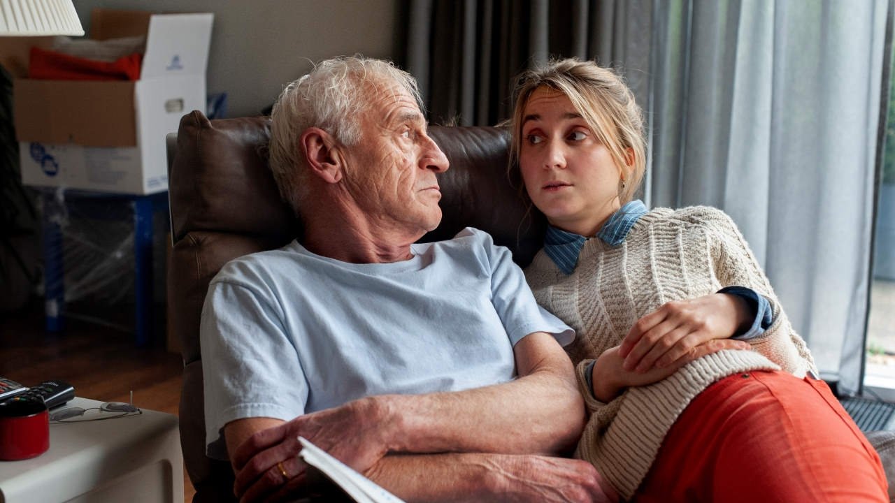 Pink Moon Background