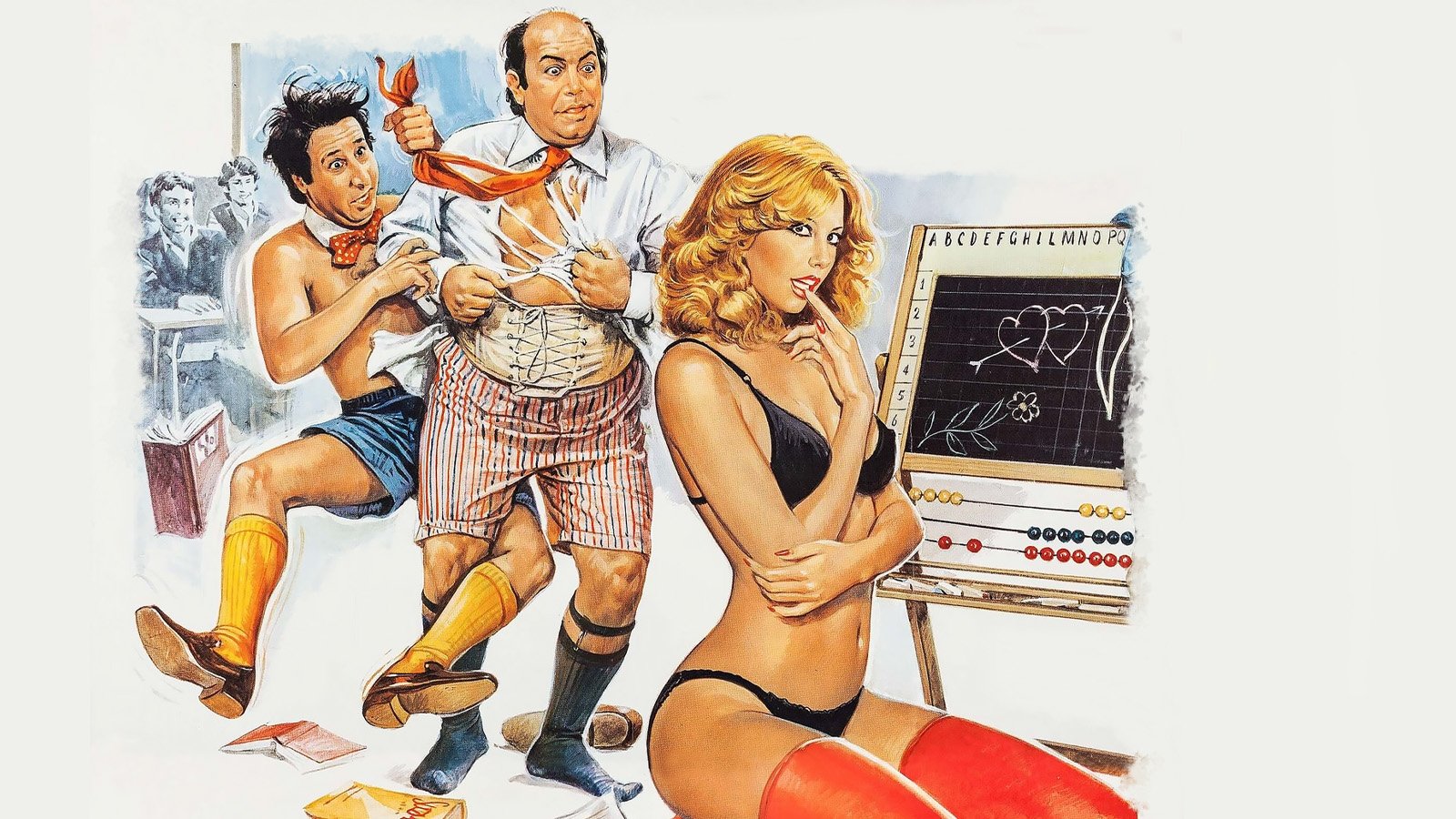 The Repeating Student Winked at Dean Background